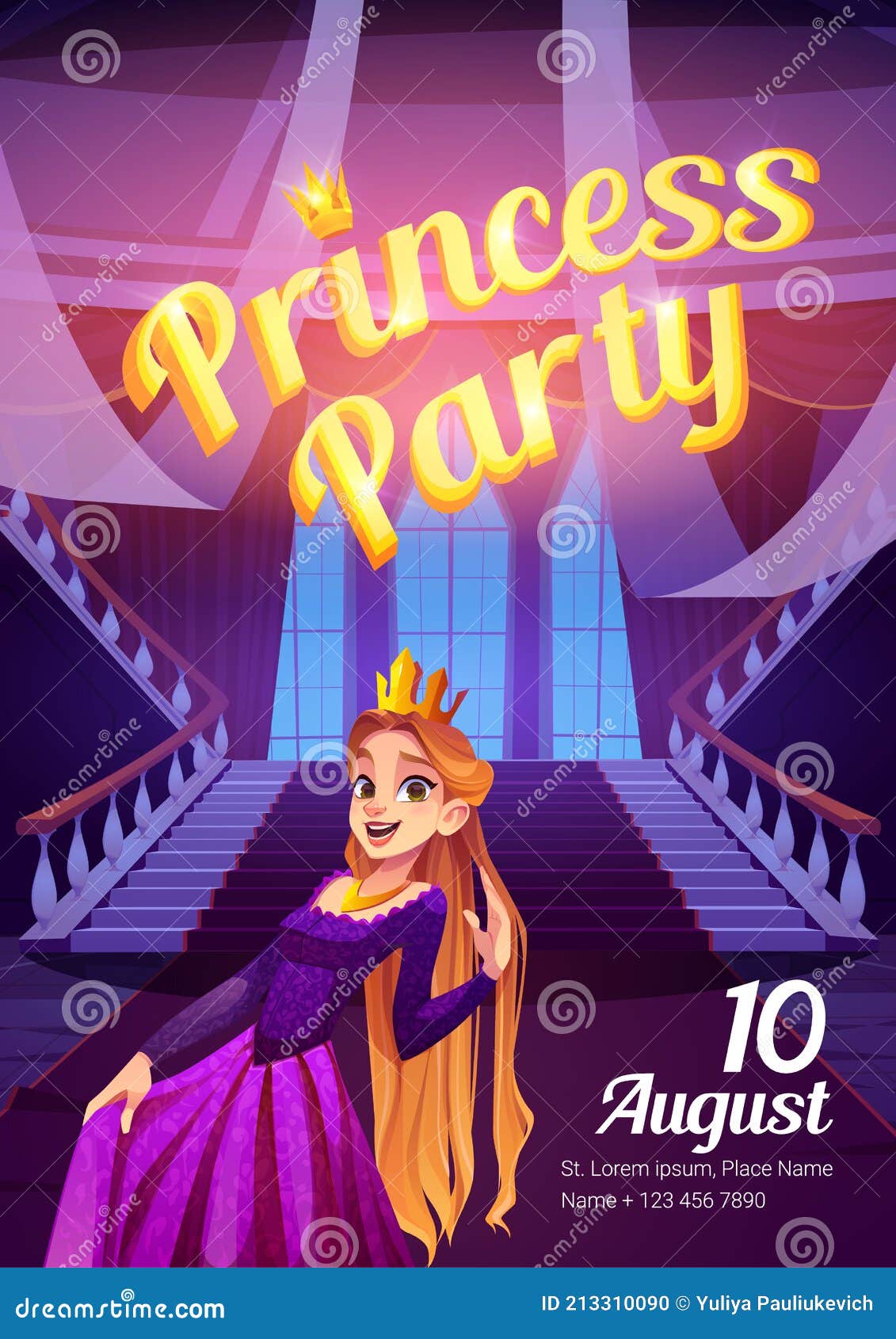 Poster Couronne princesse