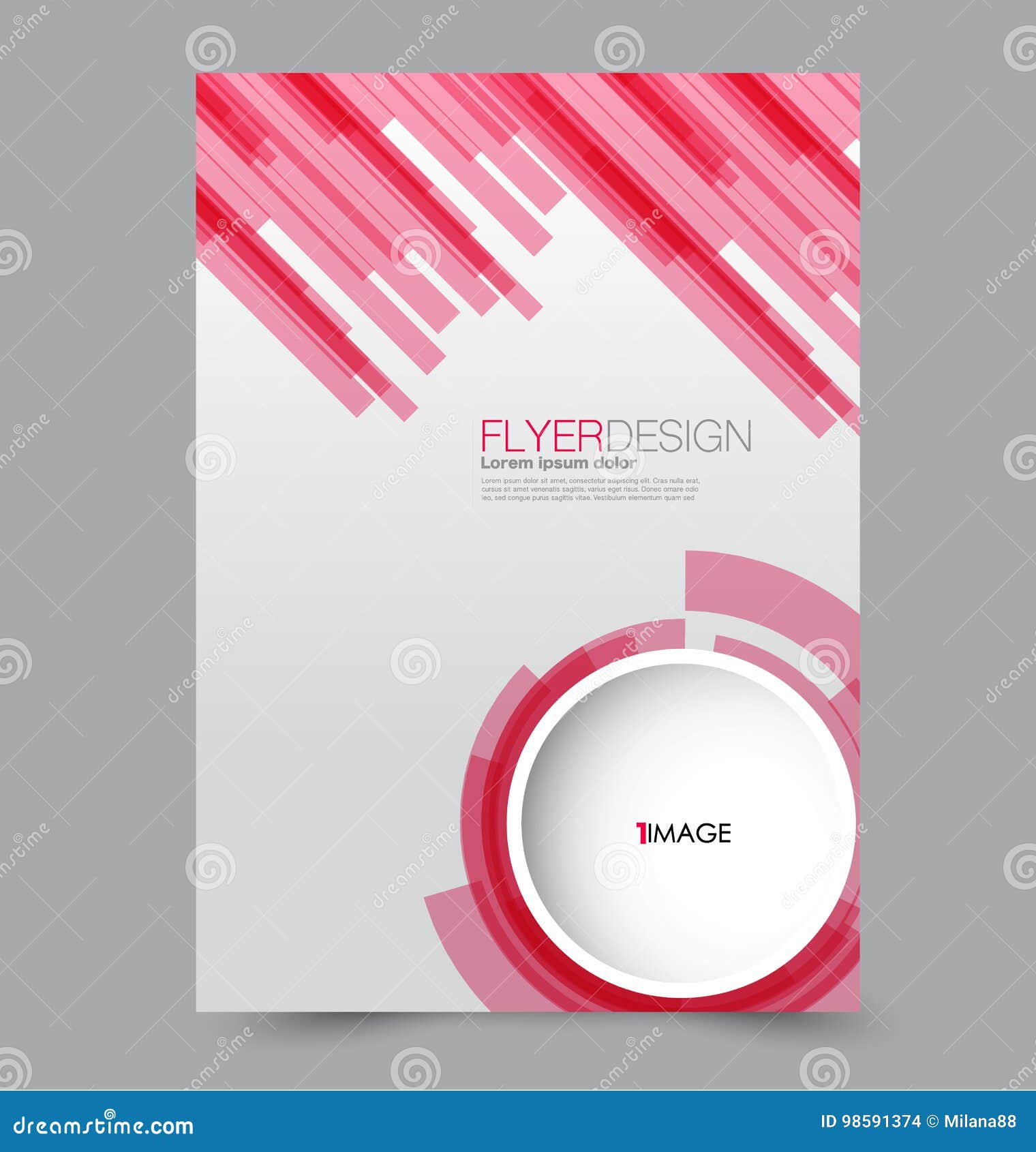 Flyer Design Background. Brochure Template. Stock Vector - Illustration of  data, portfolio: 98591374