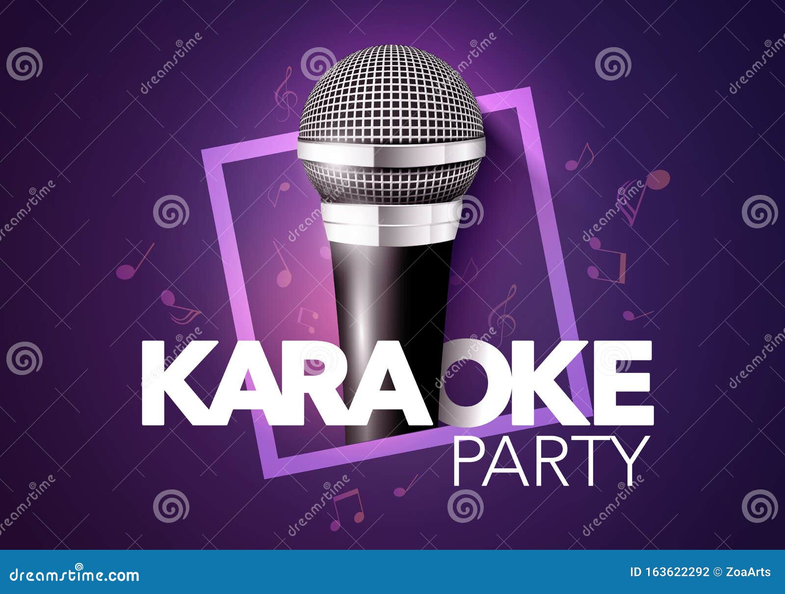   karaoke party banner