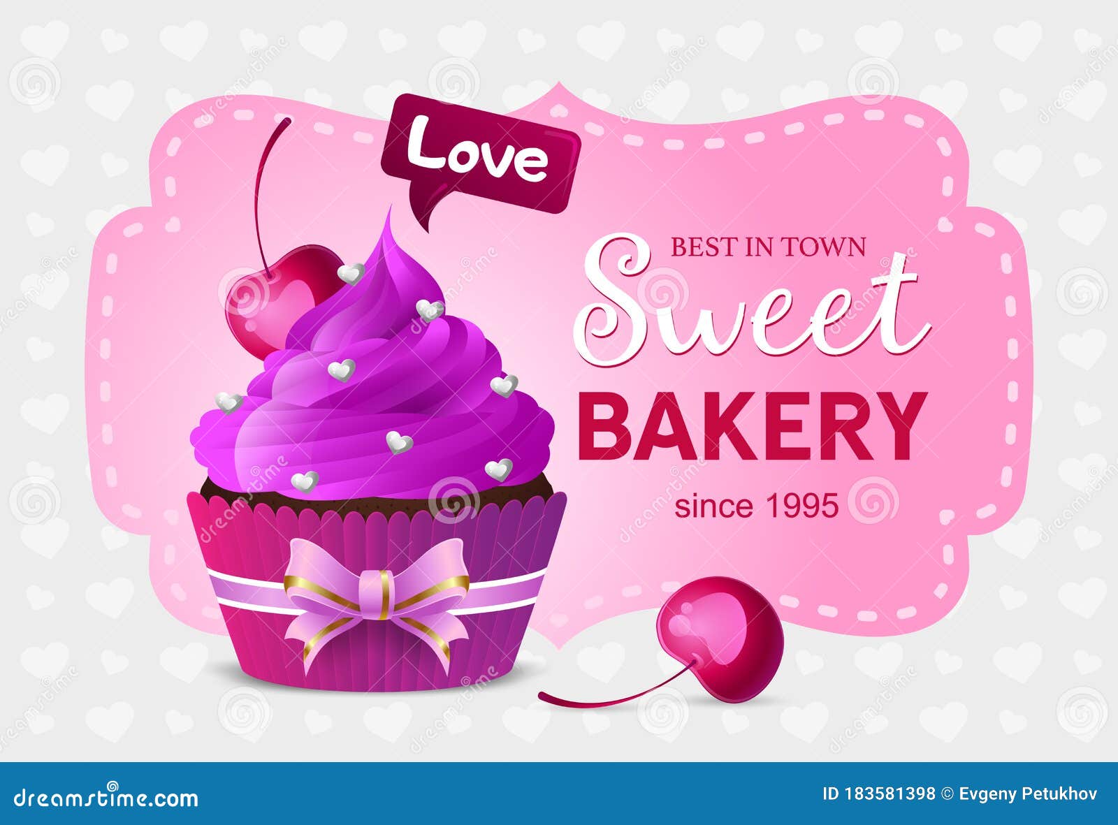 Flyer Sweet Bakery, Homemade Desserts, Sweets. Banner Template For Sweet 16 Banner Template