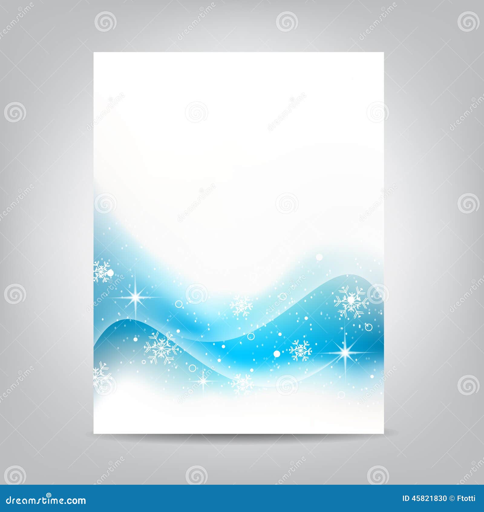 Flyer Template with Christmas Theme and Decoration, Cover Design Throughout Blank Templates For Flyers