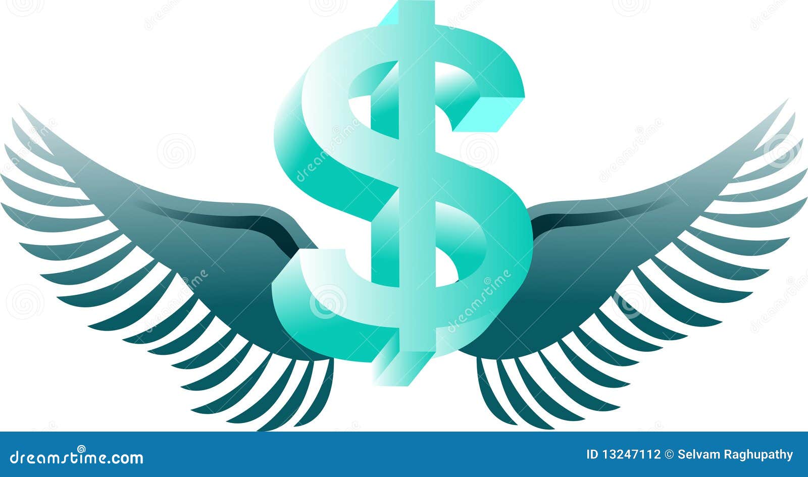 clipart money with wings - photo #13
