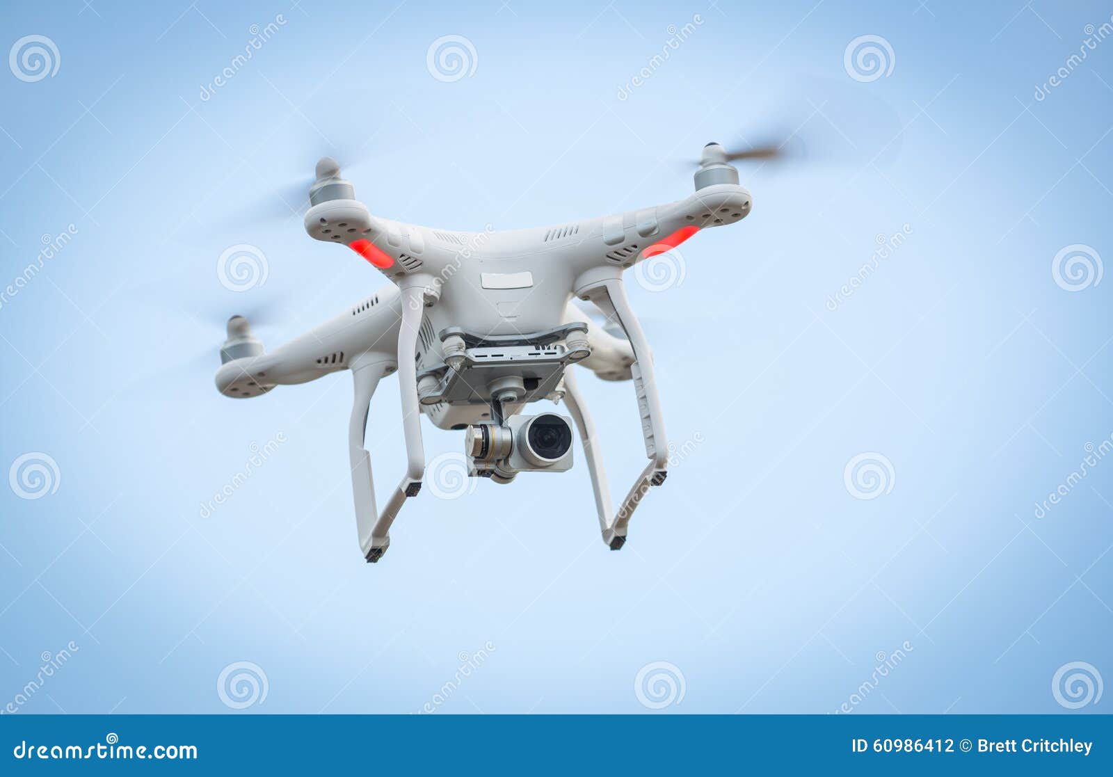 flying drone with camera