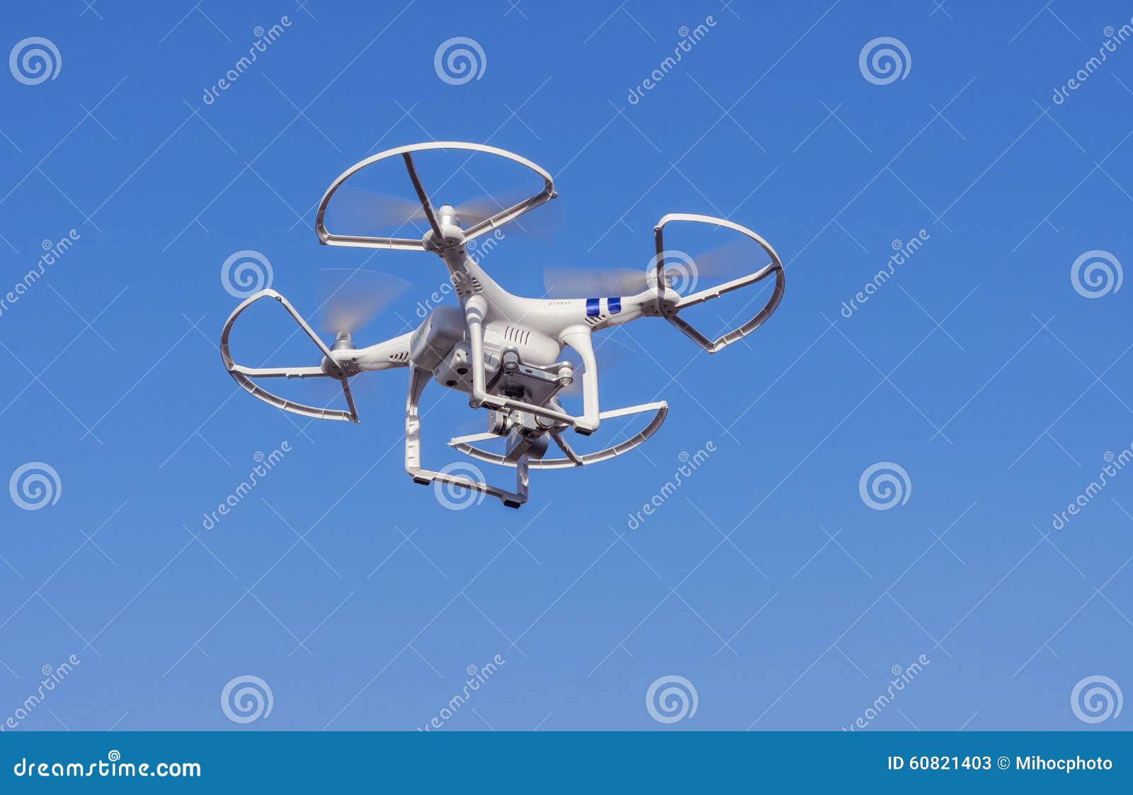 Flying drone with camera stock image. Image of controlled 60821403