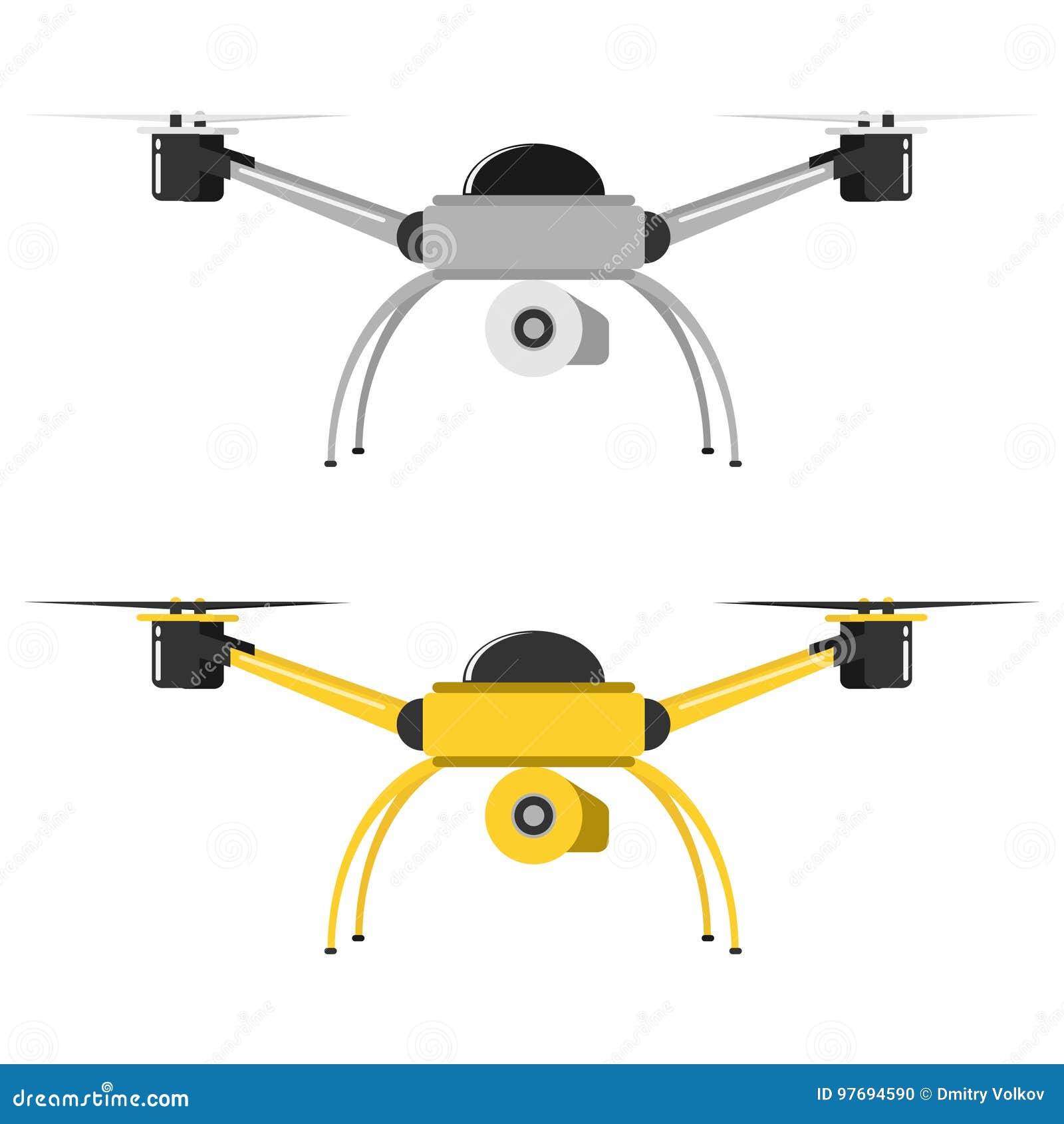 flying drone, icon flying dron