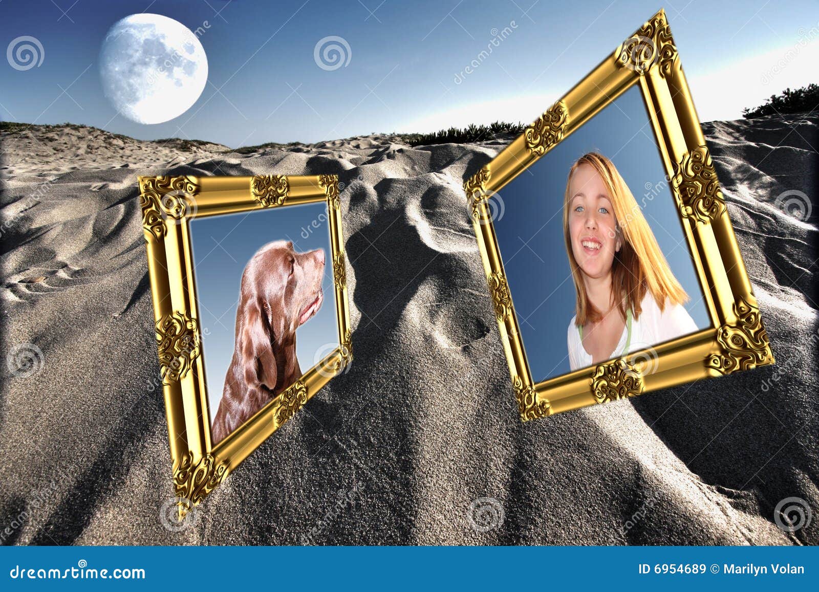 Flying Friends Dream Fantasy Stock Image Image of dream, destination