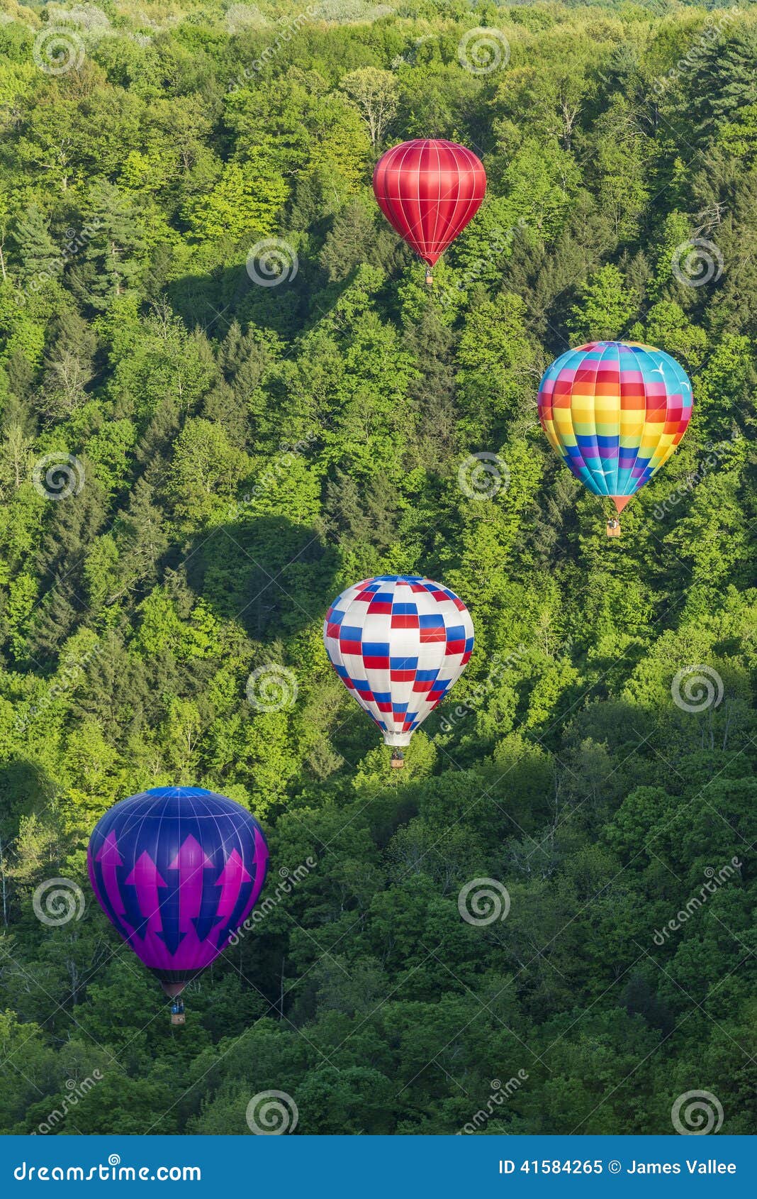 Letchworth State Park York Hot Air Balloons Stock Photos Free