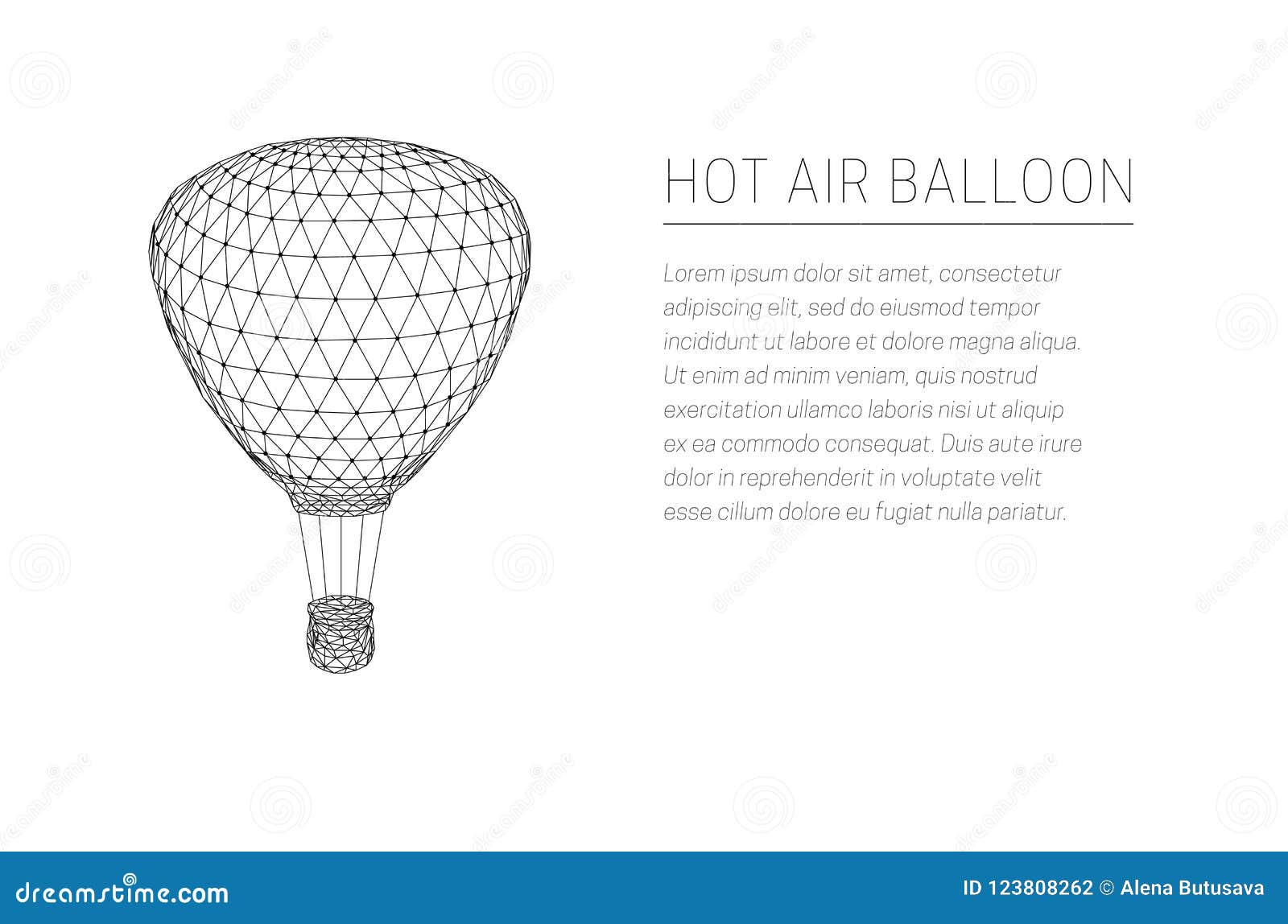 hot air balloon structure