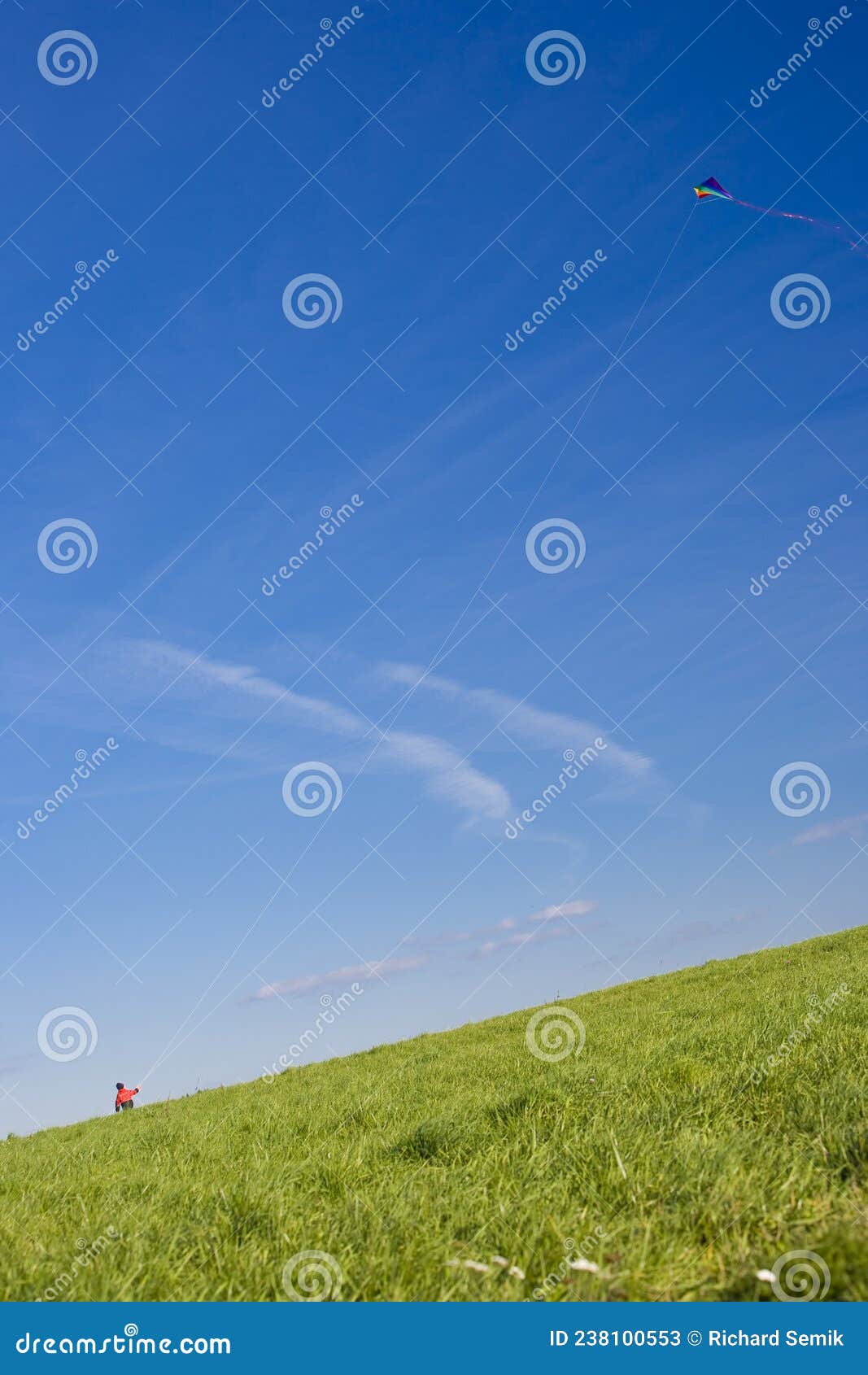Flying kite in the sky stock image. Image of recreation 238100553