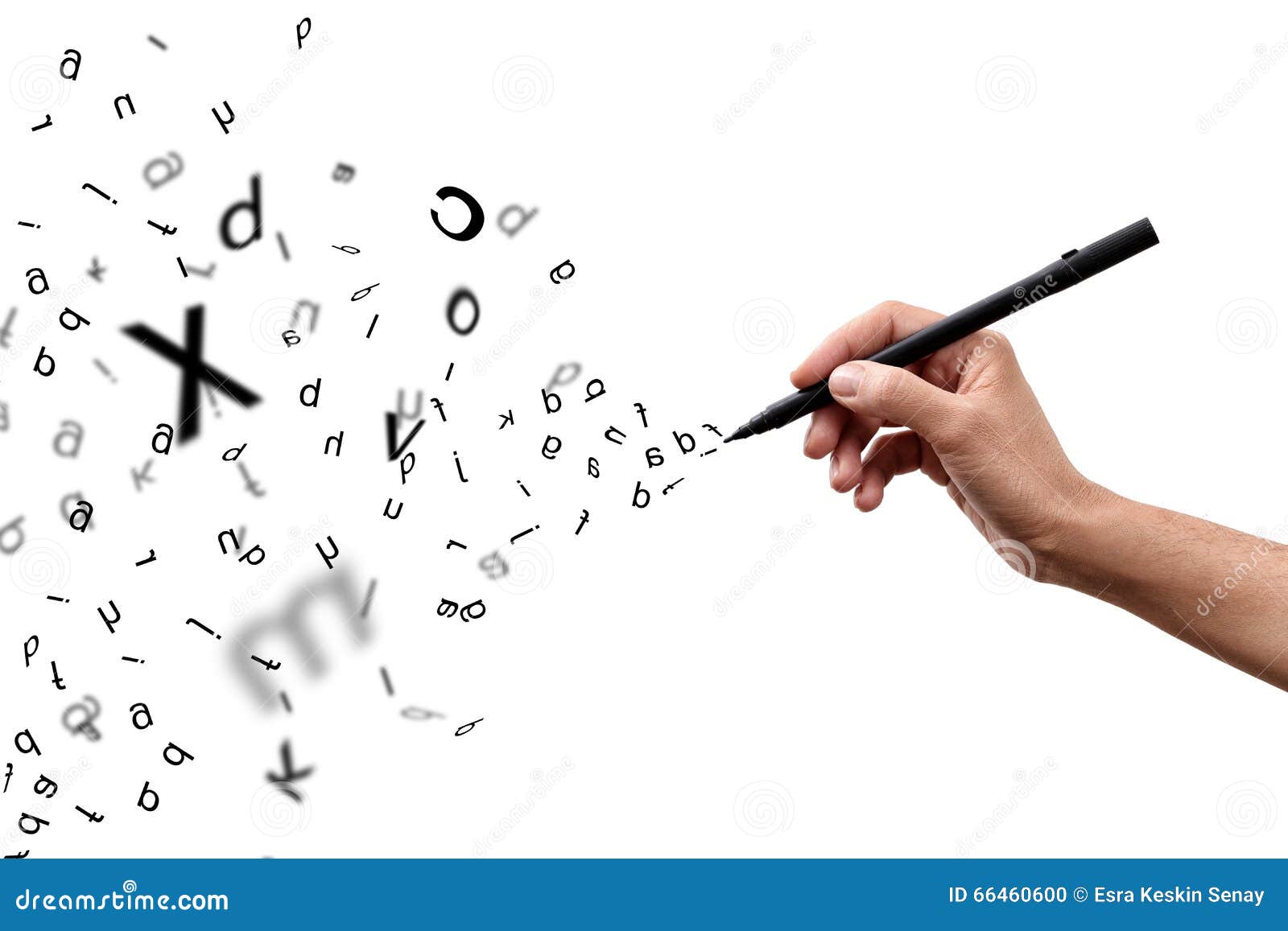 Flying letters stock photo. Image of flying, business 66460600