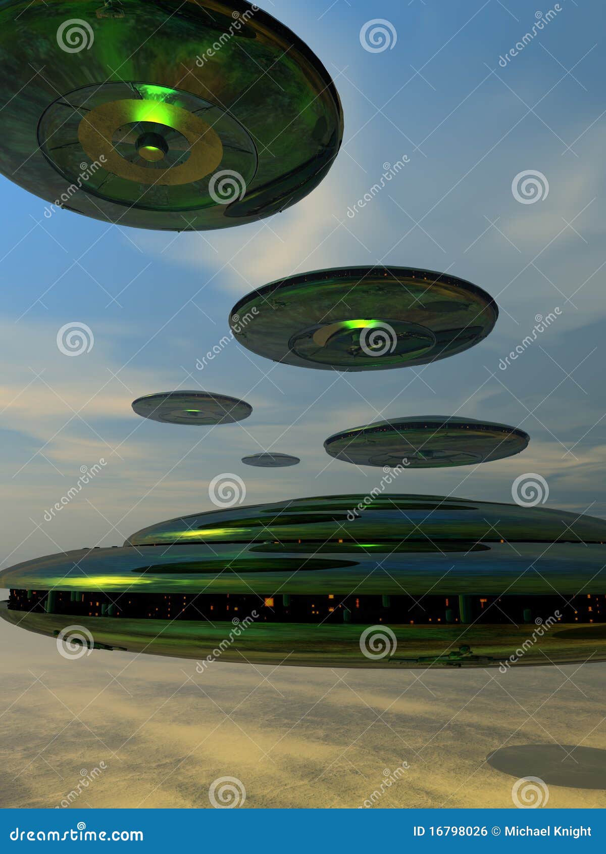 flying saucer fleet