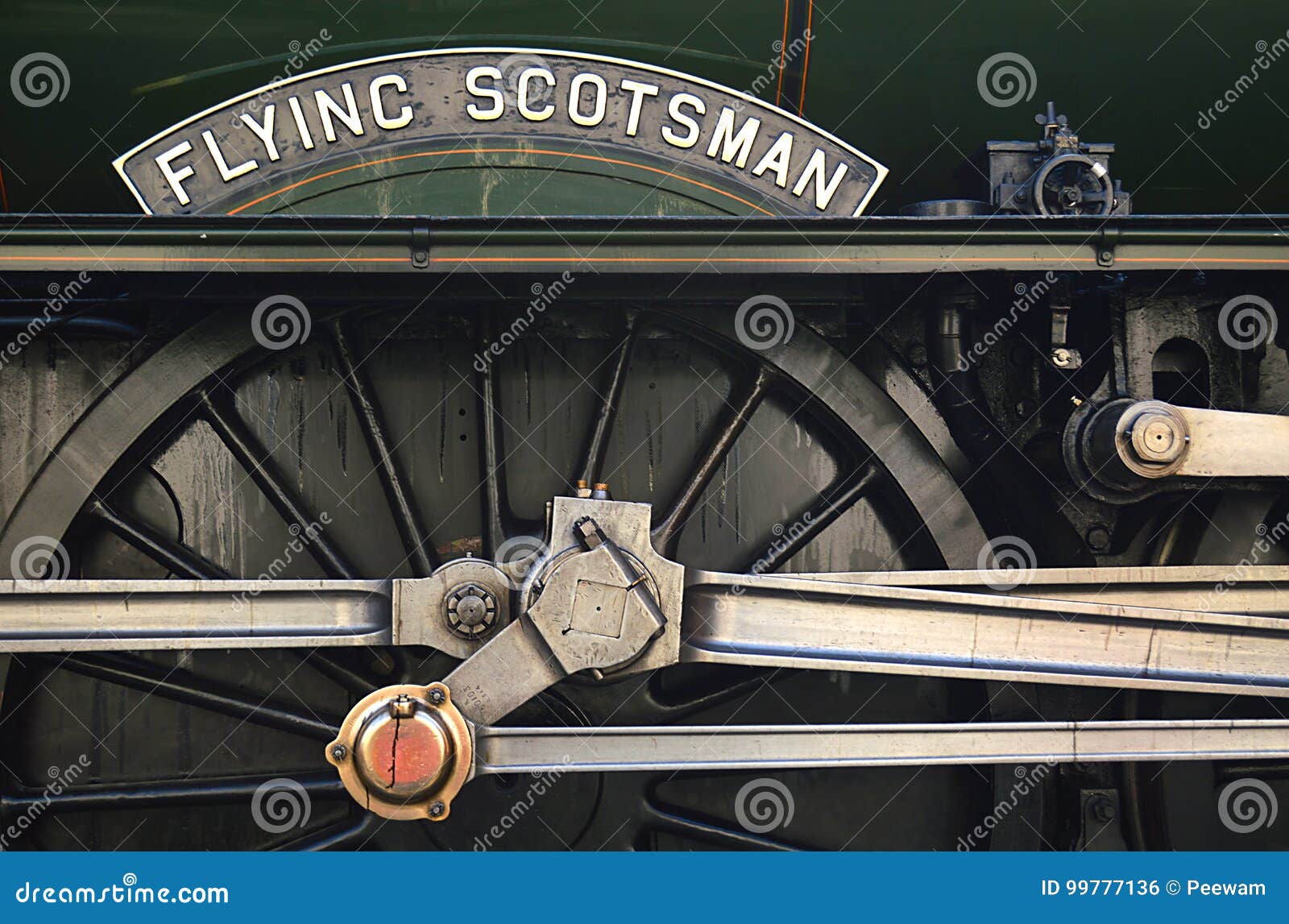 4472 FLYING SCOTSMAN Railway locomotive LNER Rustic cast iron Wall door sign plaque emblem victorian vintage antique old style gift