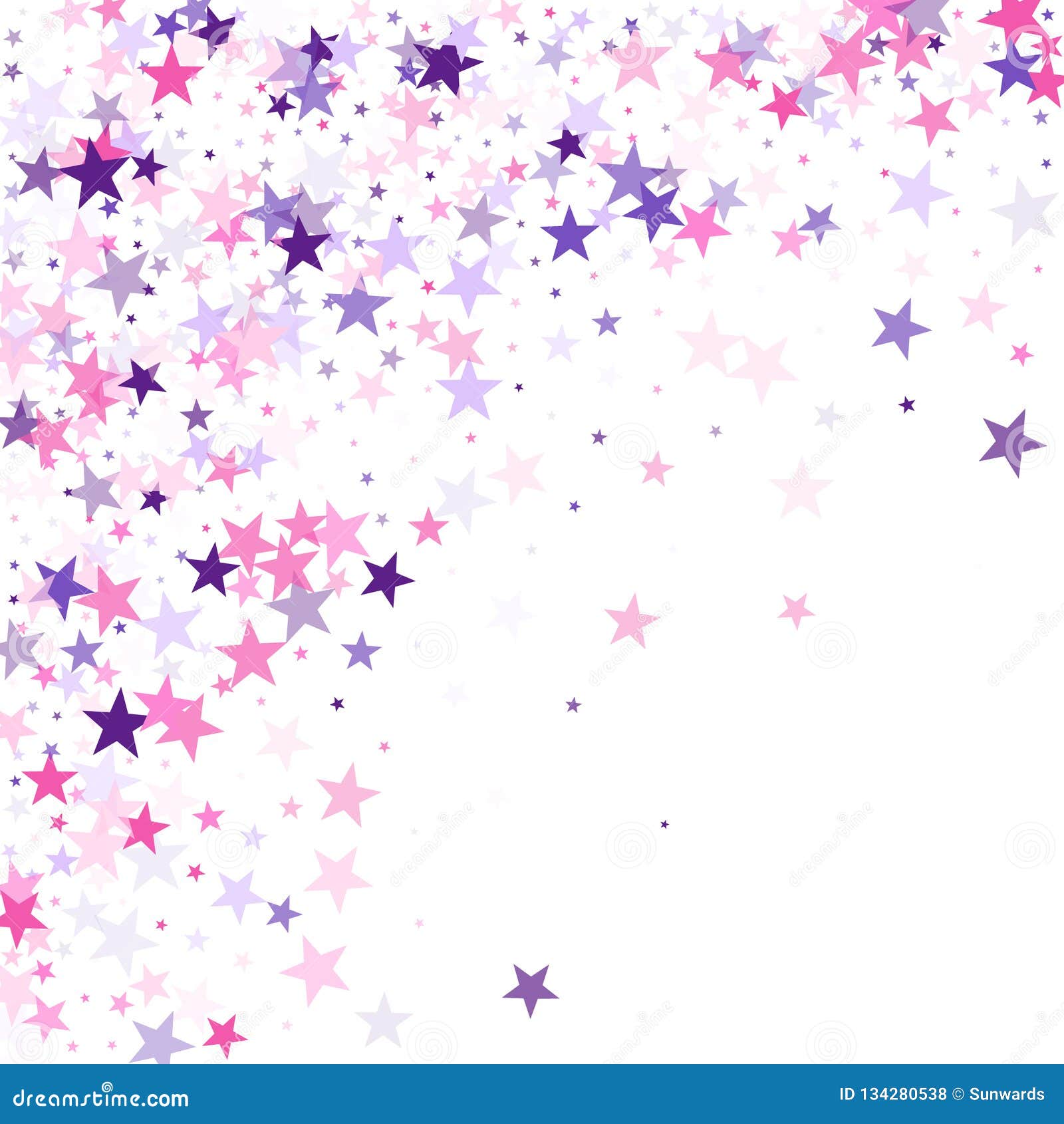 Magic Sparkles Decorative Print. Stock Vector - Illustration of graphic ...