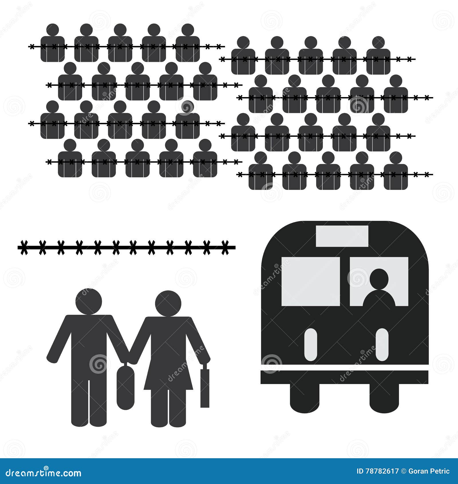 Flyktingdagsymbol och