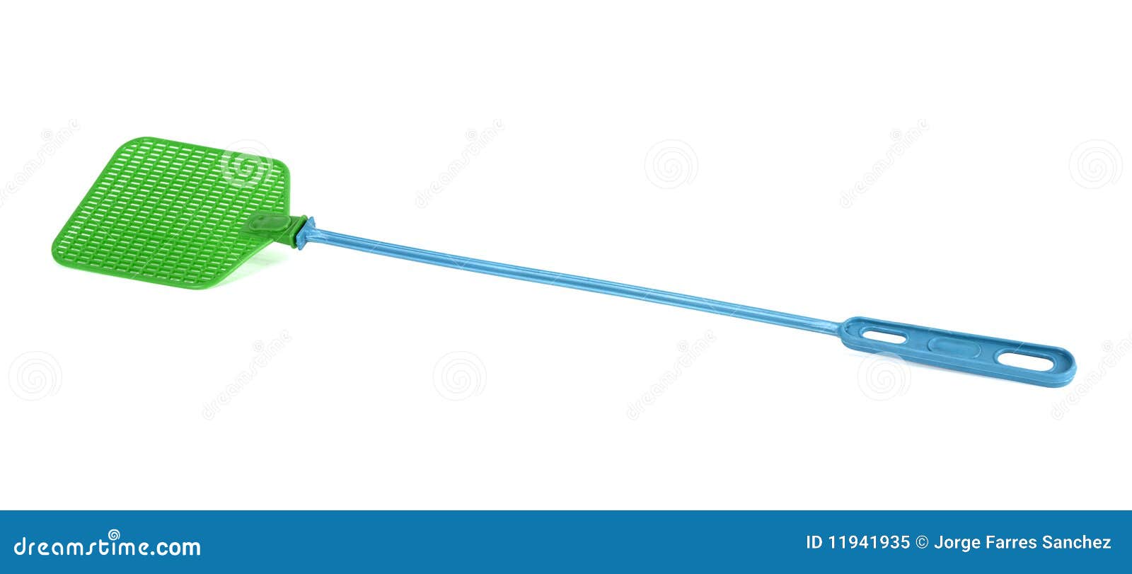 Flyswatter stock image. Image of object, blue, domestic 11941935