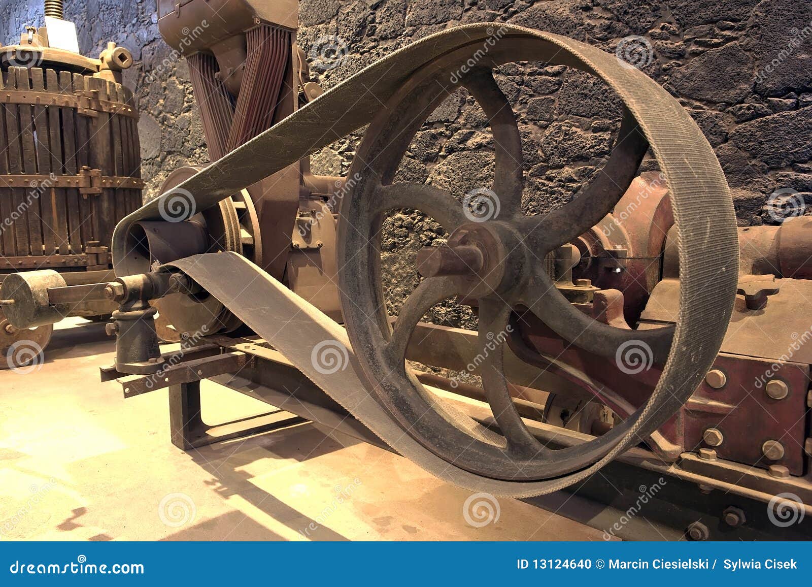 A Flywheel Stock Photo Image 13124640