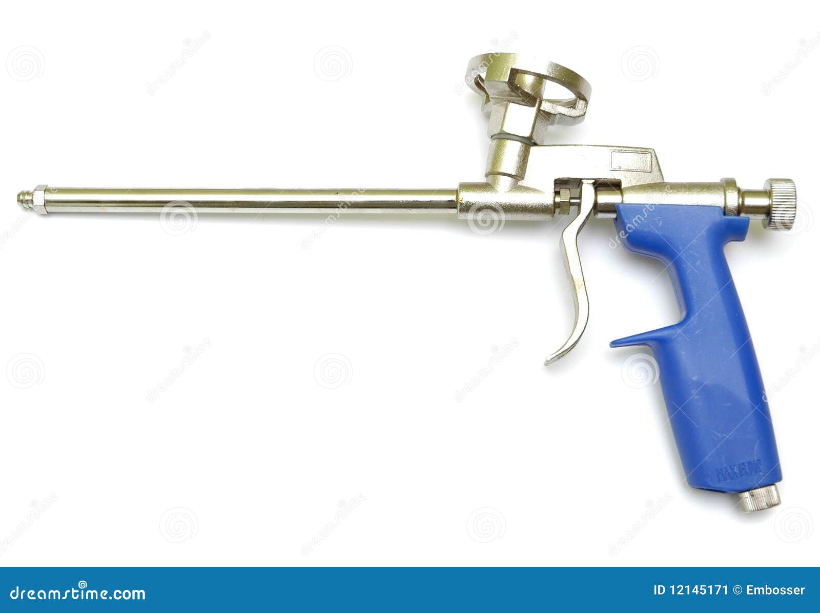 Foam gun stock image. Image of pistol, installation, strengthening