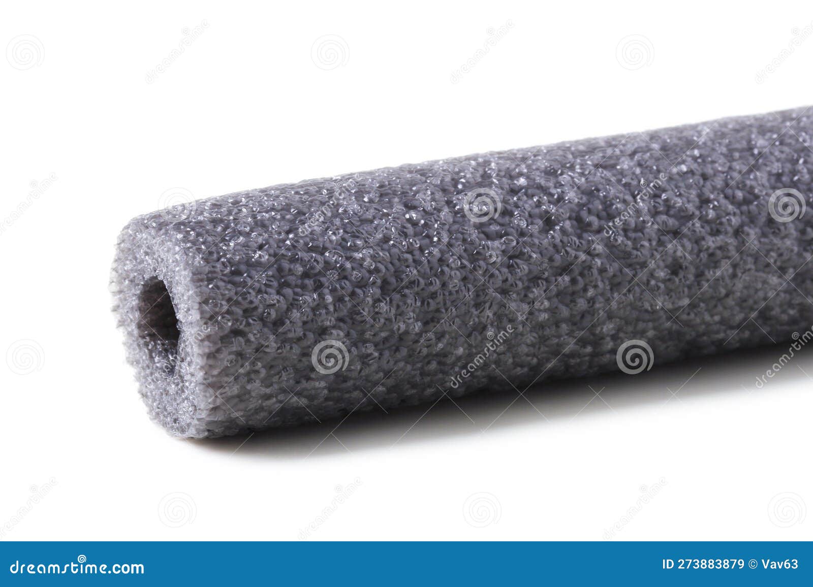 Foam pipe insulation stock image. Image of warehouse 273883879