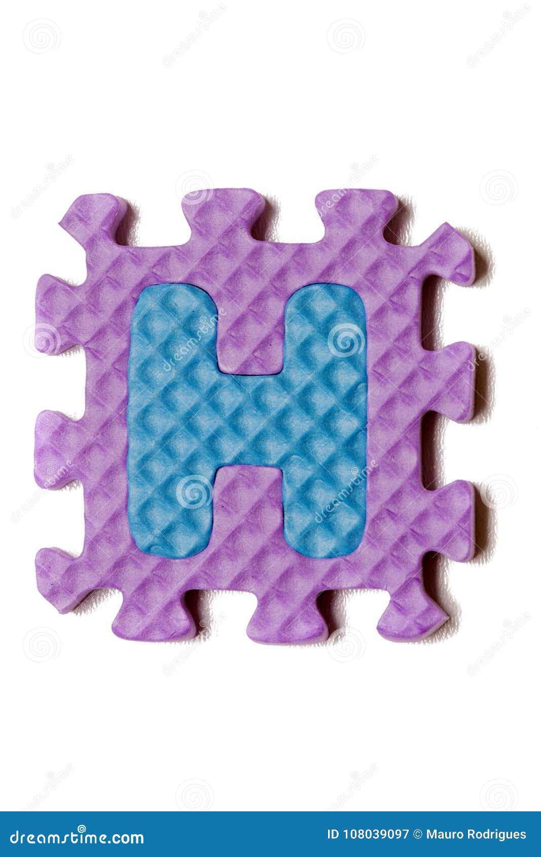 Foam Puzzle Letter Uppercase Stock Image - Image of teach, counting