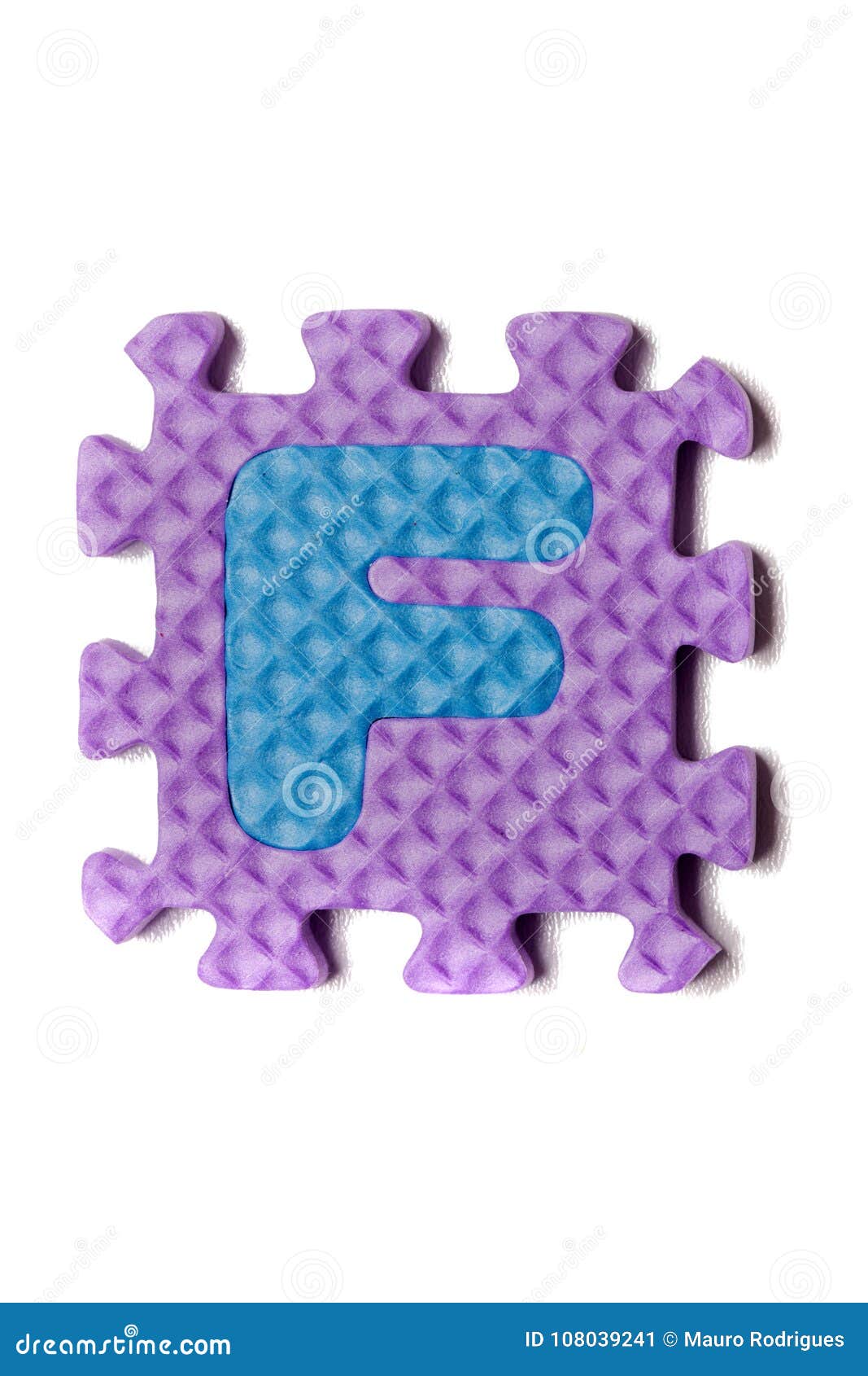 Foam Puzzle Letter Uppercase Stock Image - Image of teach, letter