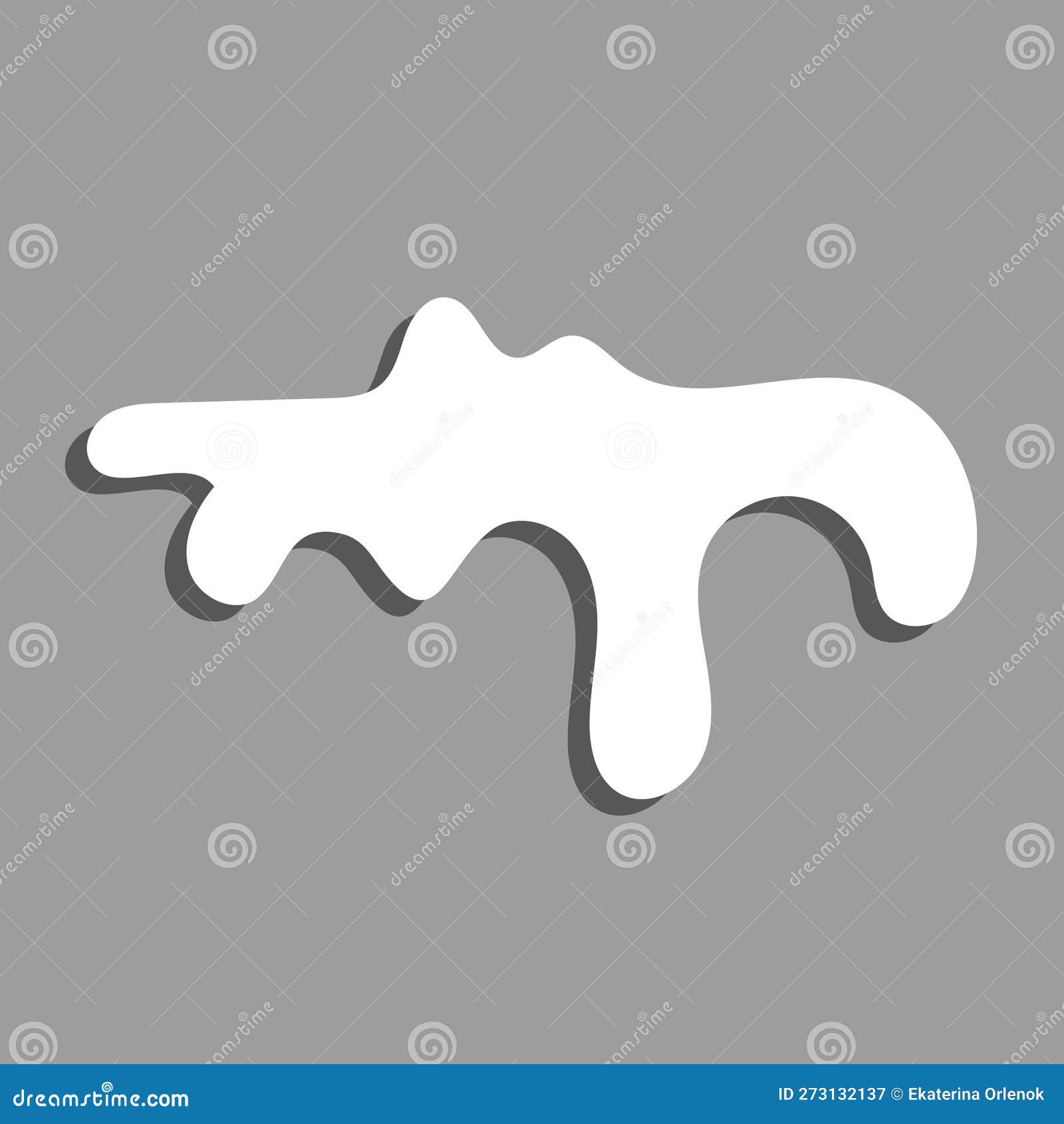 Realistic cream foam white mousse or foaming milk Vector Image