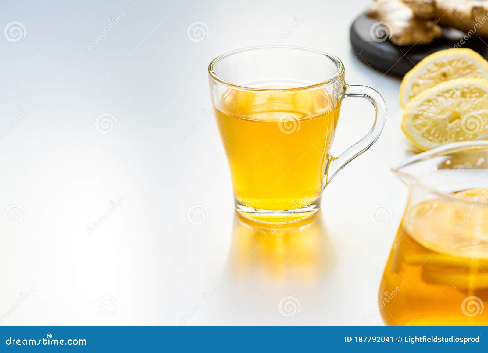 Focus of hot tea in glass stock image. Image of healthy 187792041