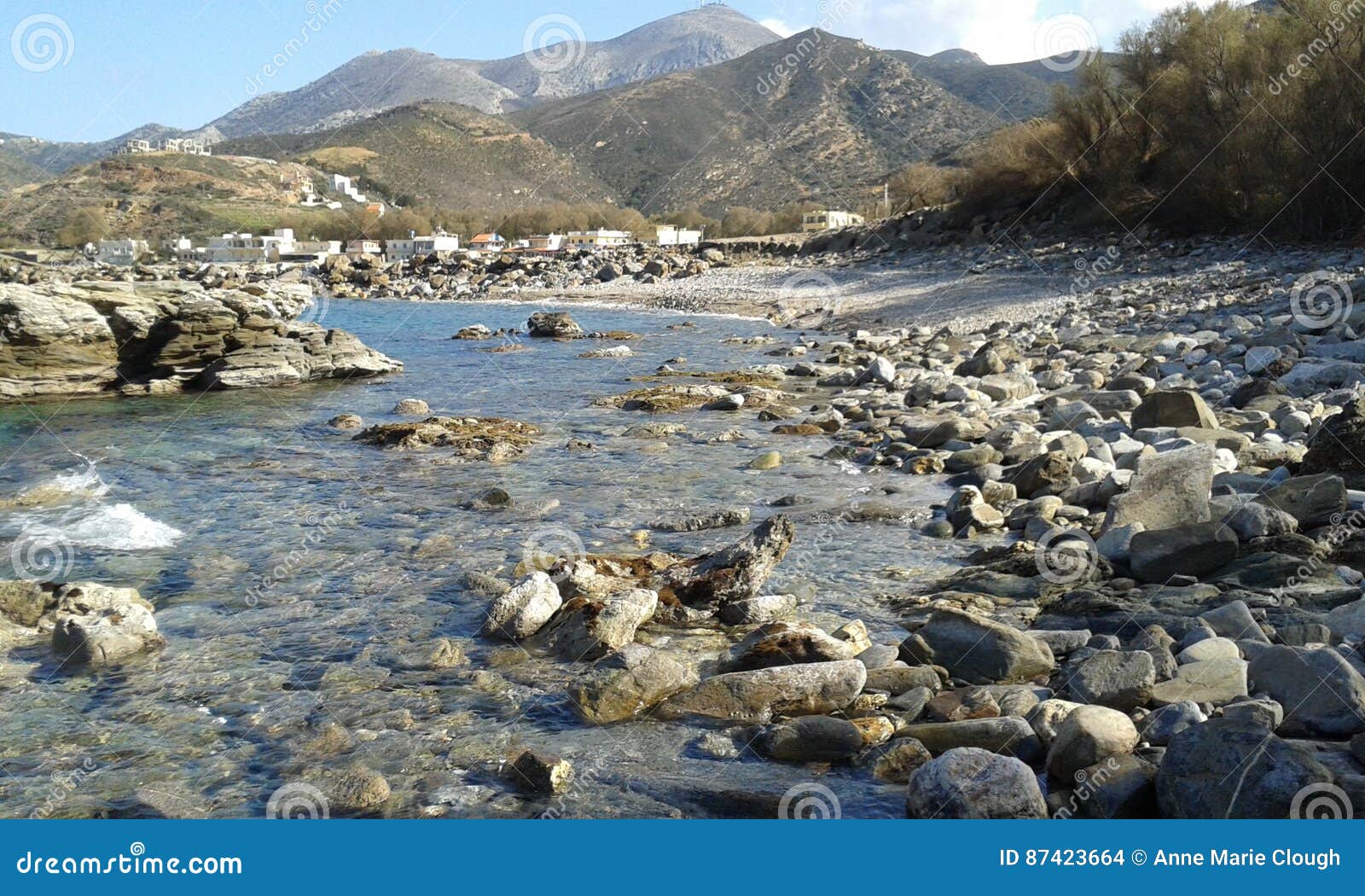 Fodele Beach February 2017 Stock Photo Image of beach, crete 87423664