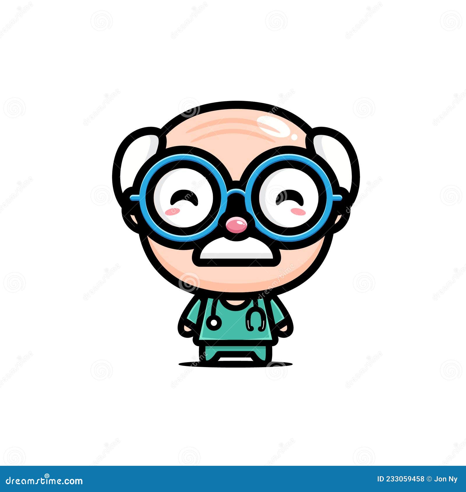 Desenho animado, médico dos desenhos animados, personagem de