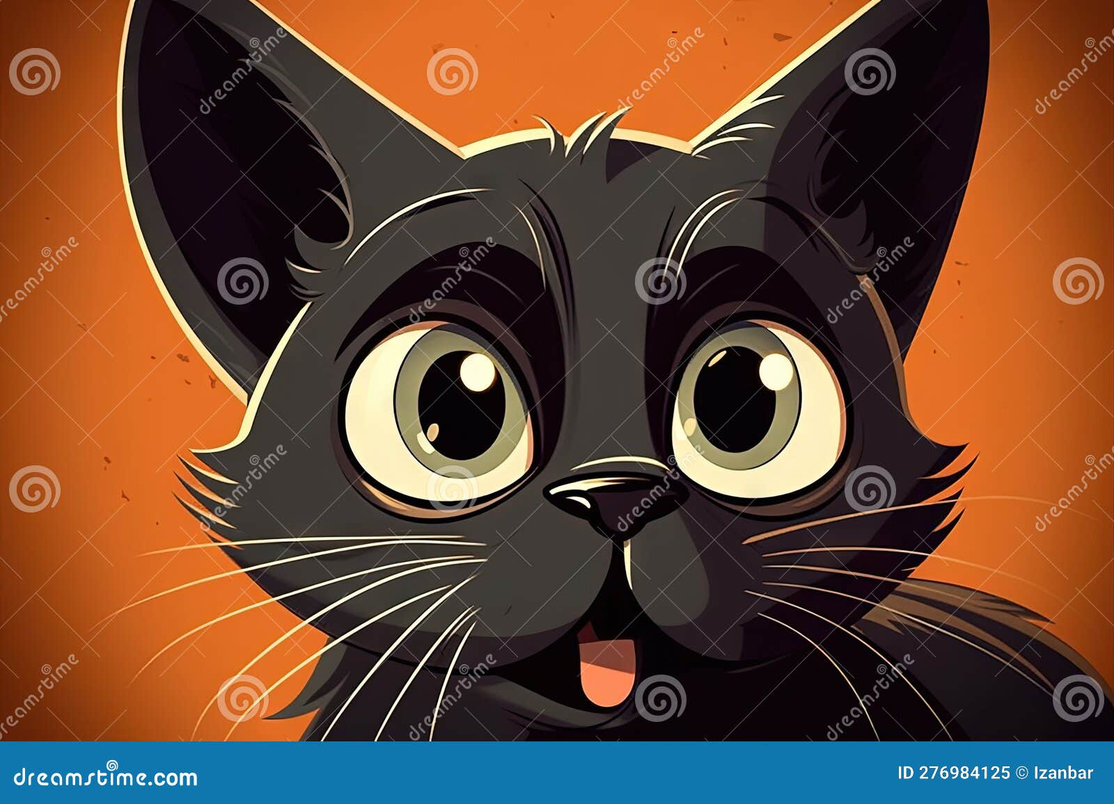Ilustrações dos gatos mais famosos dos desenhos animados