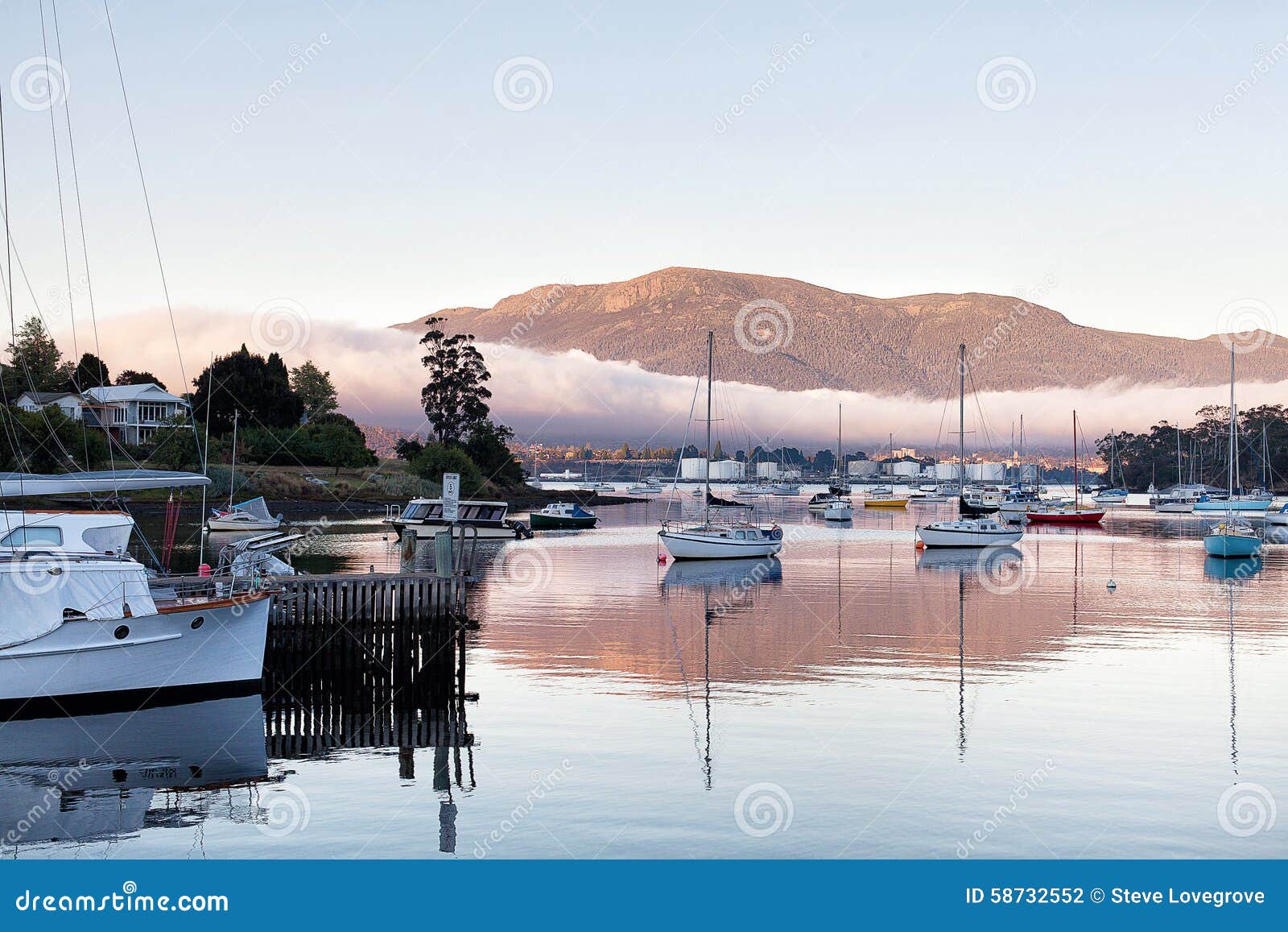 Fog Bank stock photo. Image of cloud, sail, weather, mist - 58732552