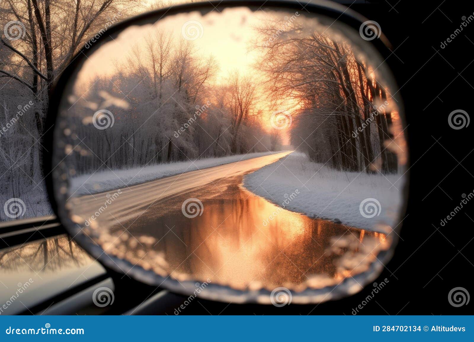 Foggy Car Window Clearing Up Gradually Stock Photo Image of weather