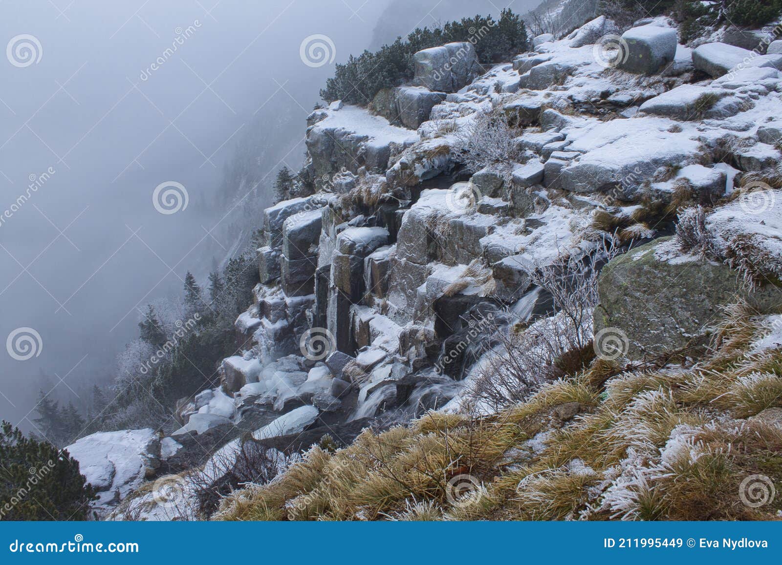 pancava waterfall and the neverending fog