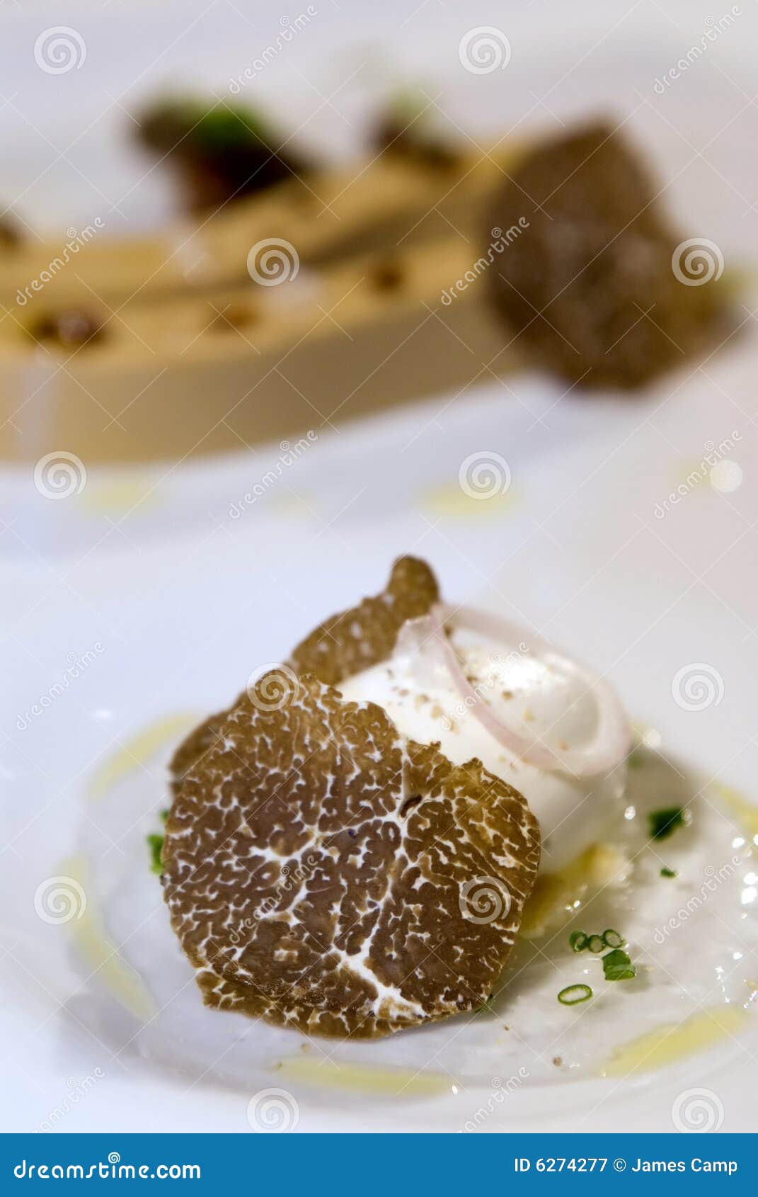 Foie gras with truffles stock image. Image of gras, truffle 6274277