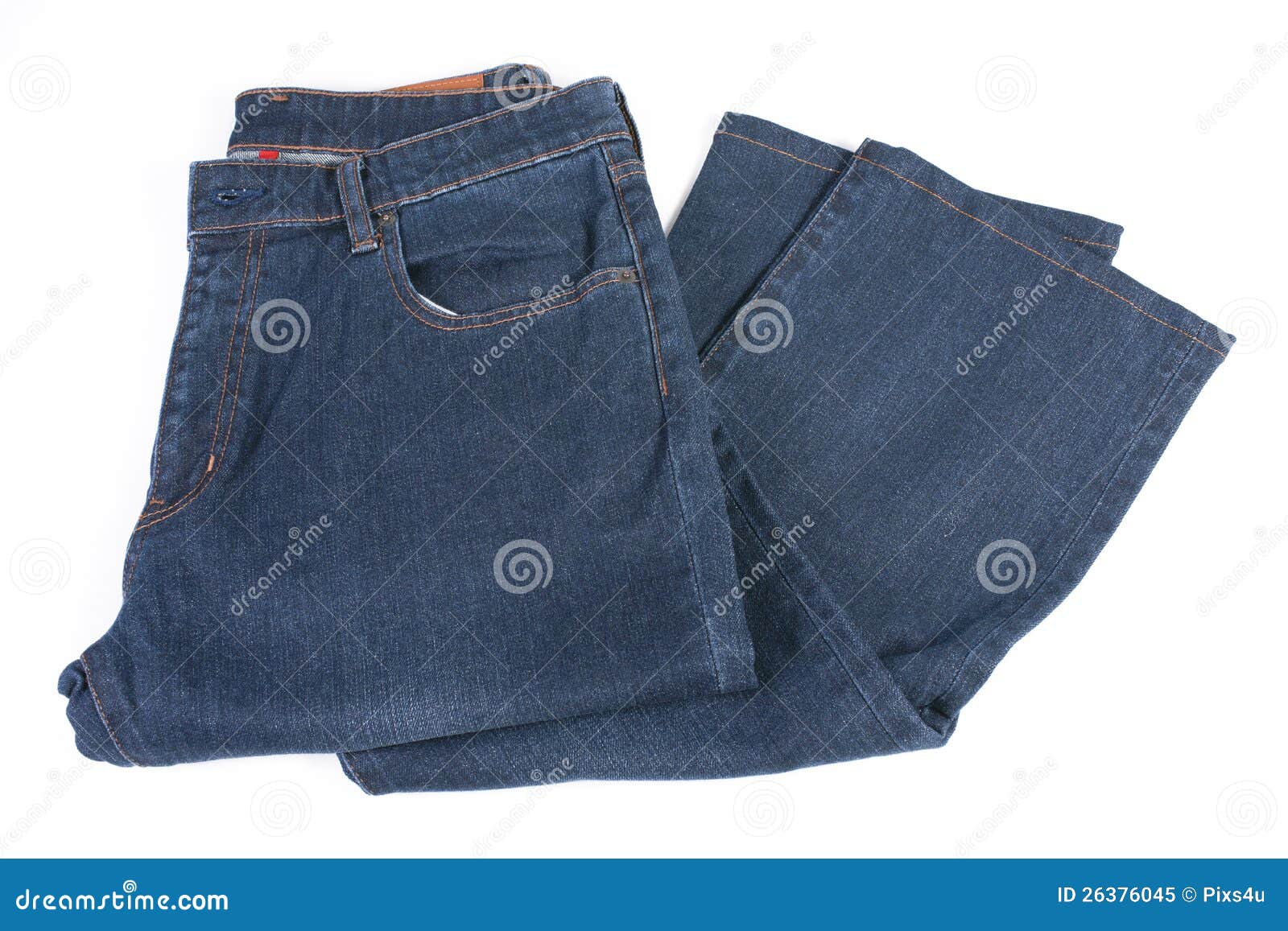 Folded blue jean stock image. Image of folded, female - 26376045