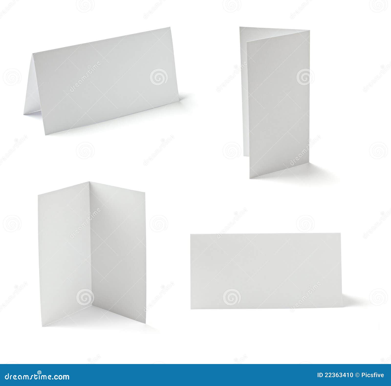 folded card