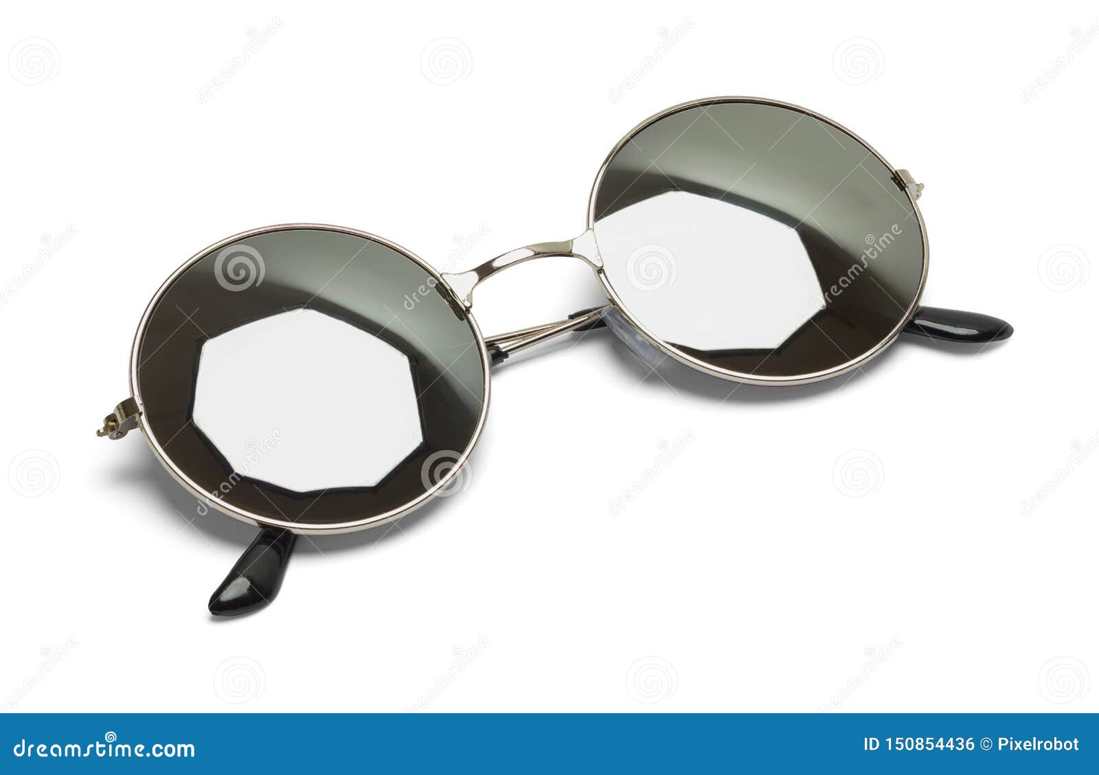 round wire frame sunglasses