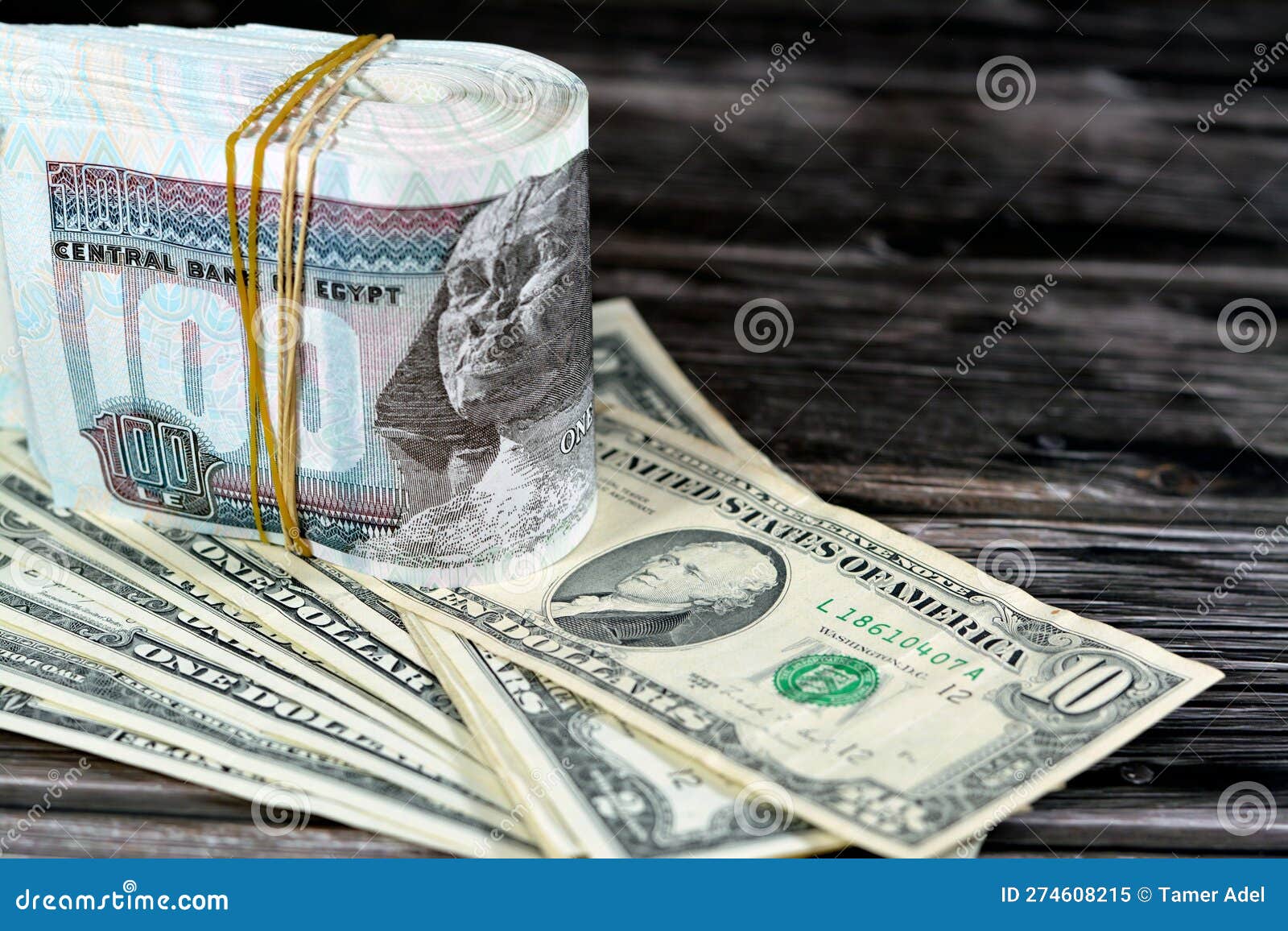 Folded Stack Egypt Money Banknote Bills Of 100 And 50 EGP LE One folded-stack-egypt-money-banknote-bills-of-100-and-50-egp-le-one
