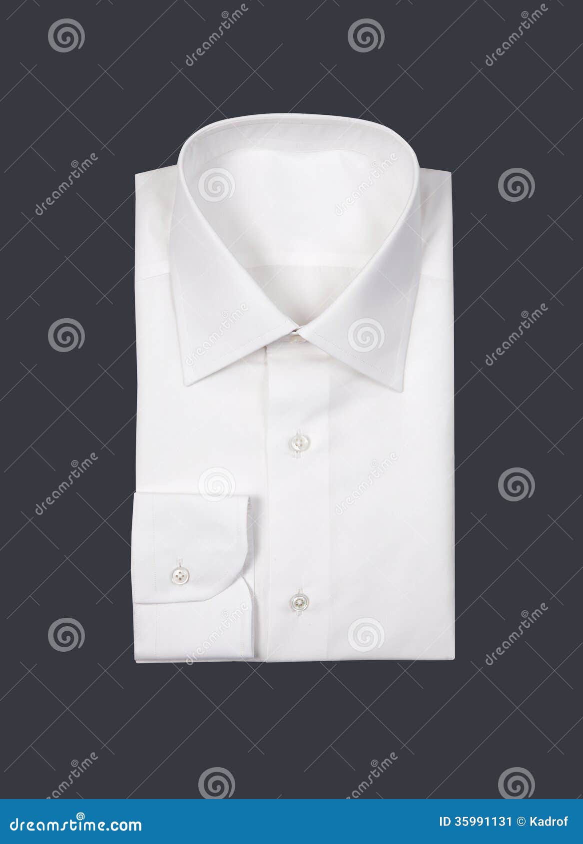 Folded white man shirt stock image. Image of clean, abstract - 35991131