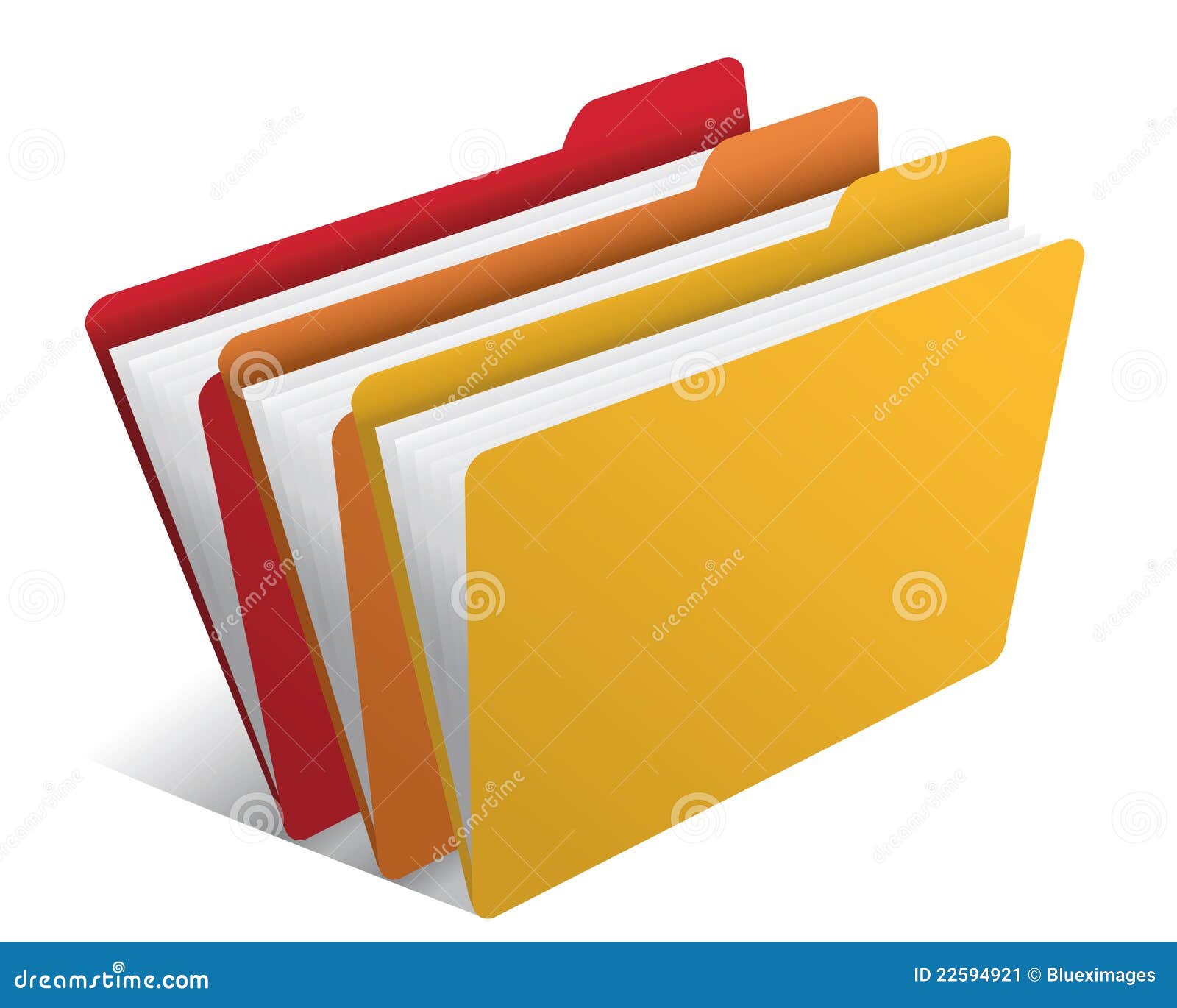 folder with documents