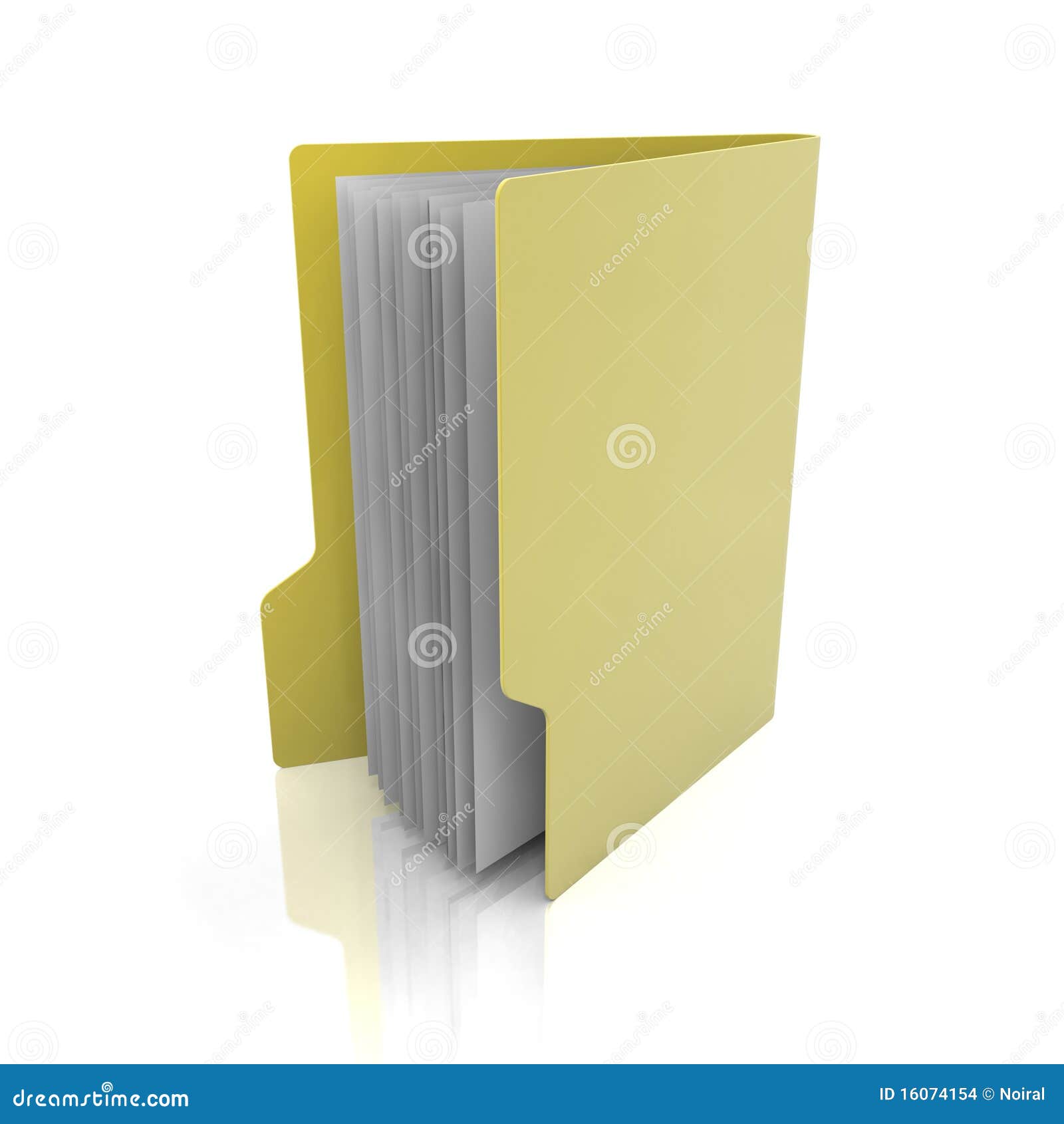 Folder icon stock illustration. Illustration of order 16074154
