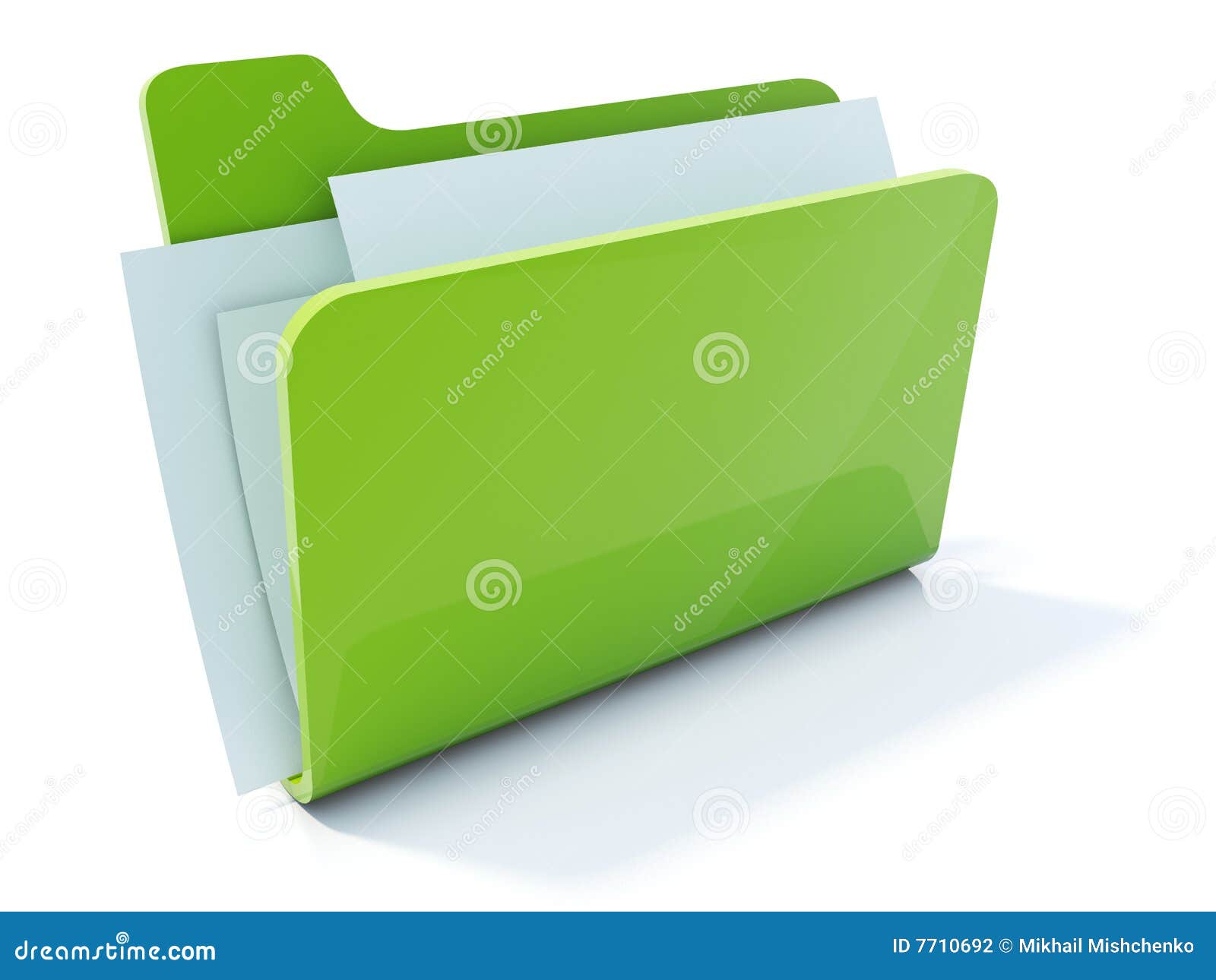 green folder clipart