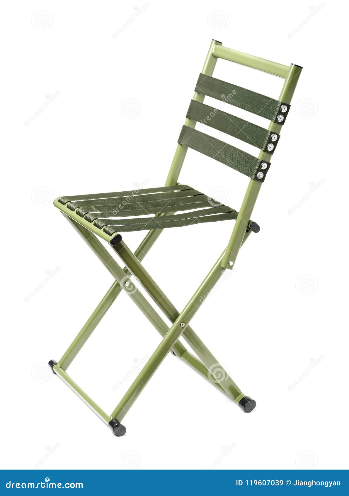 Folding chair stock image. Image of black, chair, camp - 119607039