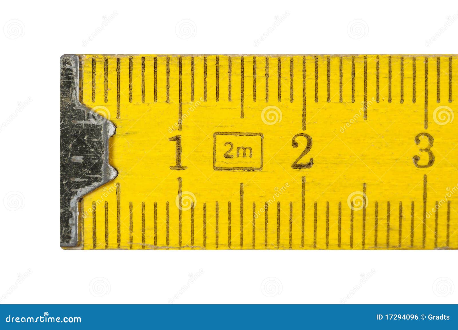 Folding meter stick stock photo. Image of tape, stick - 17294096