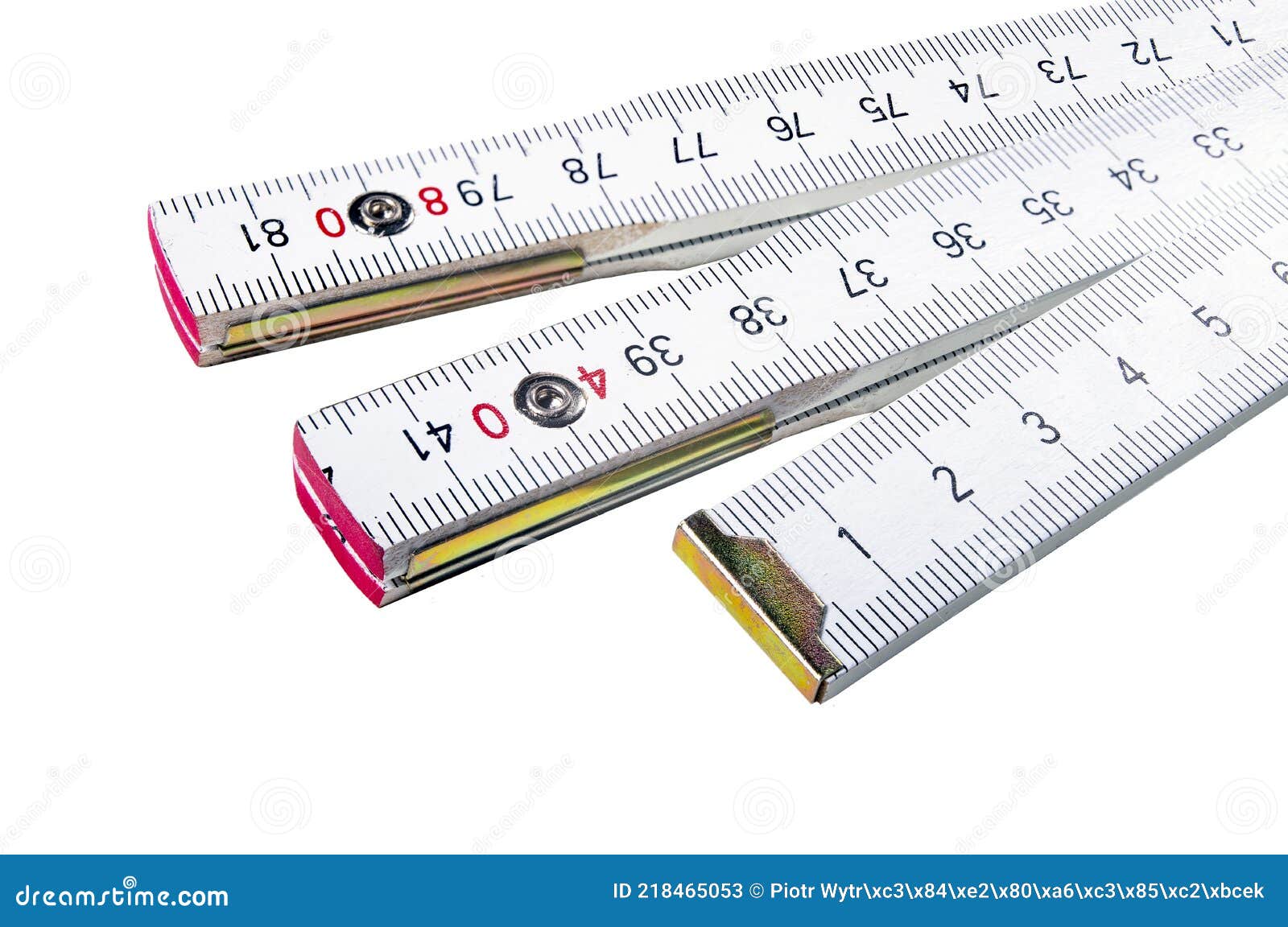 Folding Rule, Foldable, 1 Meter Long. Ruler for Making Carpentry  Measurements Stock Image - Image of industry, carpentry: 218465053