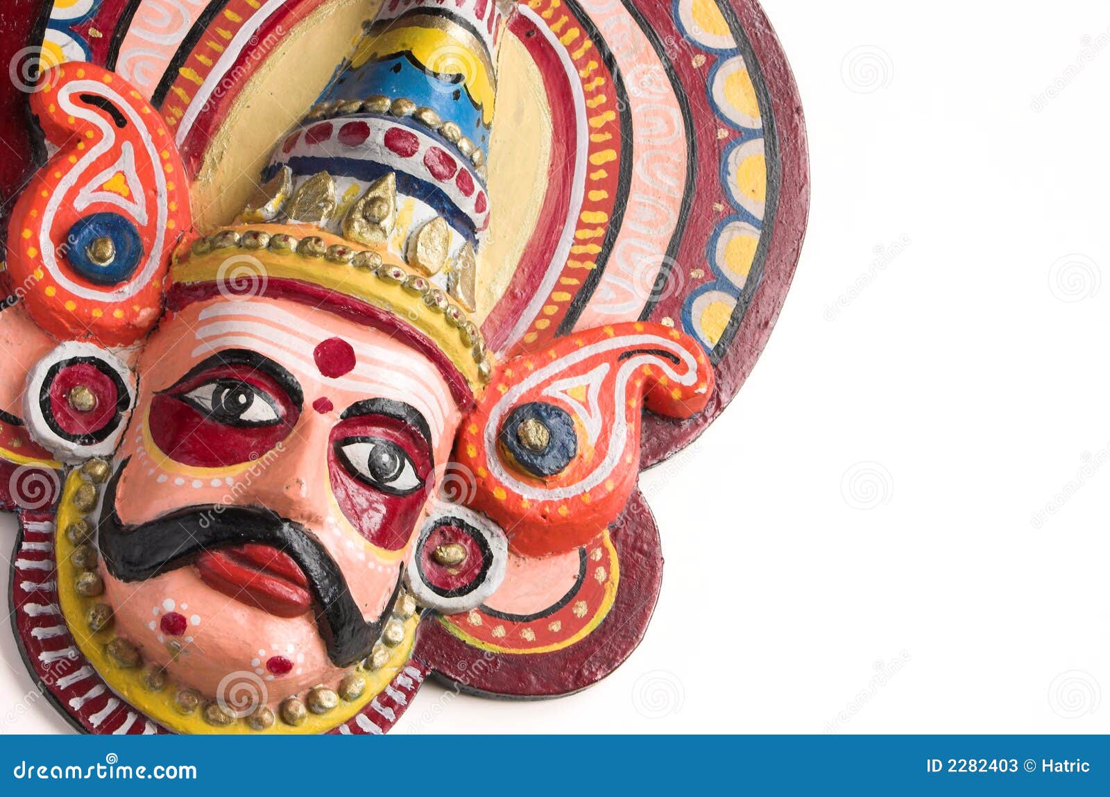 Folk dance puppet of India stock image. Image of colored 2282403