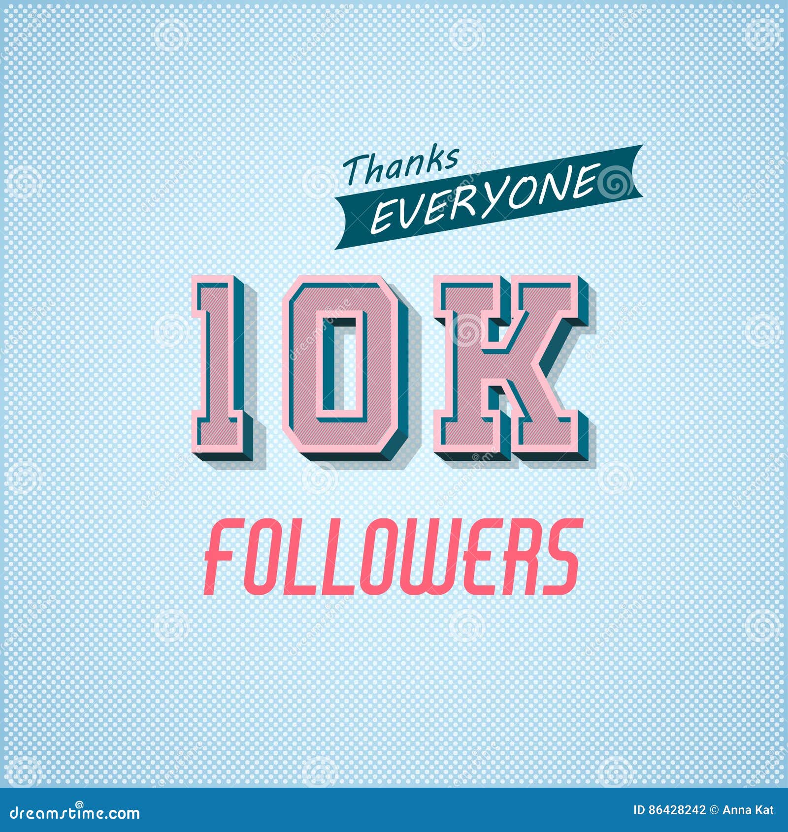 Followers Poster for Design 1 Stock Vector - Illustration of follow