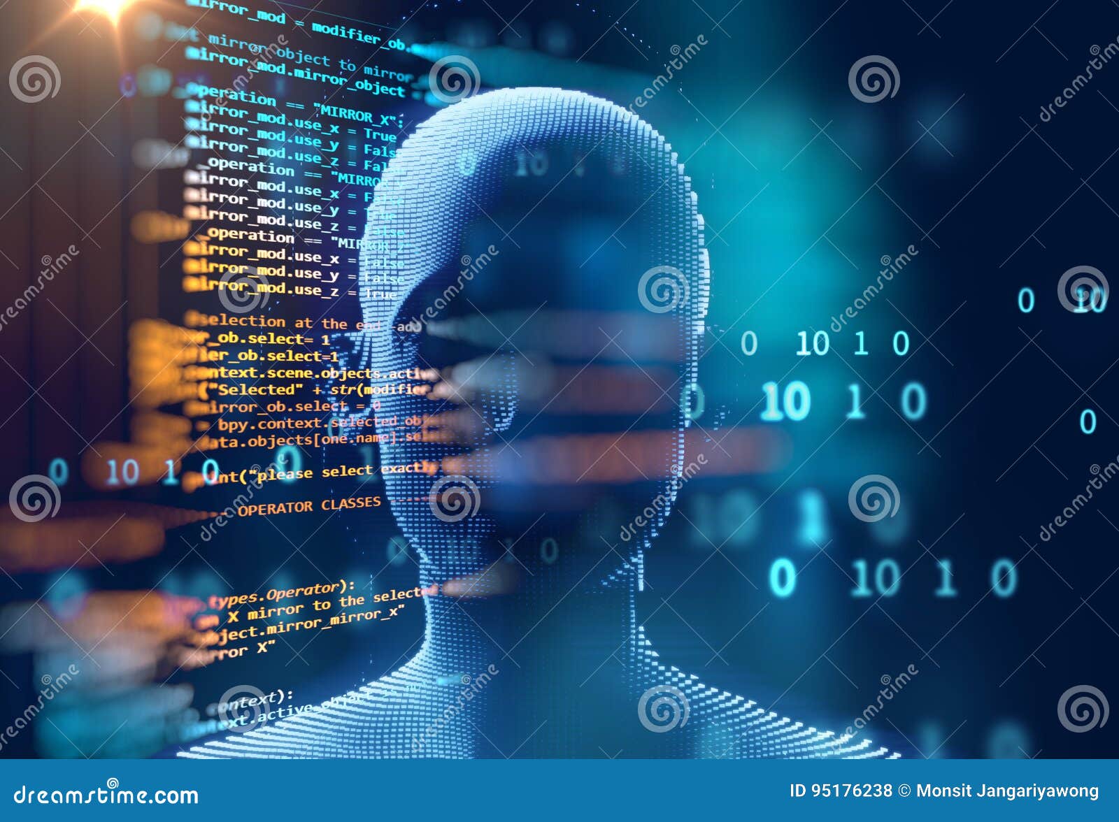 Fond Abstrait De Programmation De Technologie De Code De Promoteur De Logiciel Illustration Stock Illustration Du Abstrait Symbole