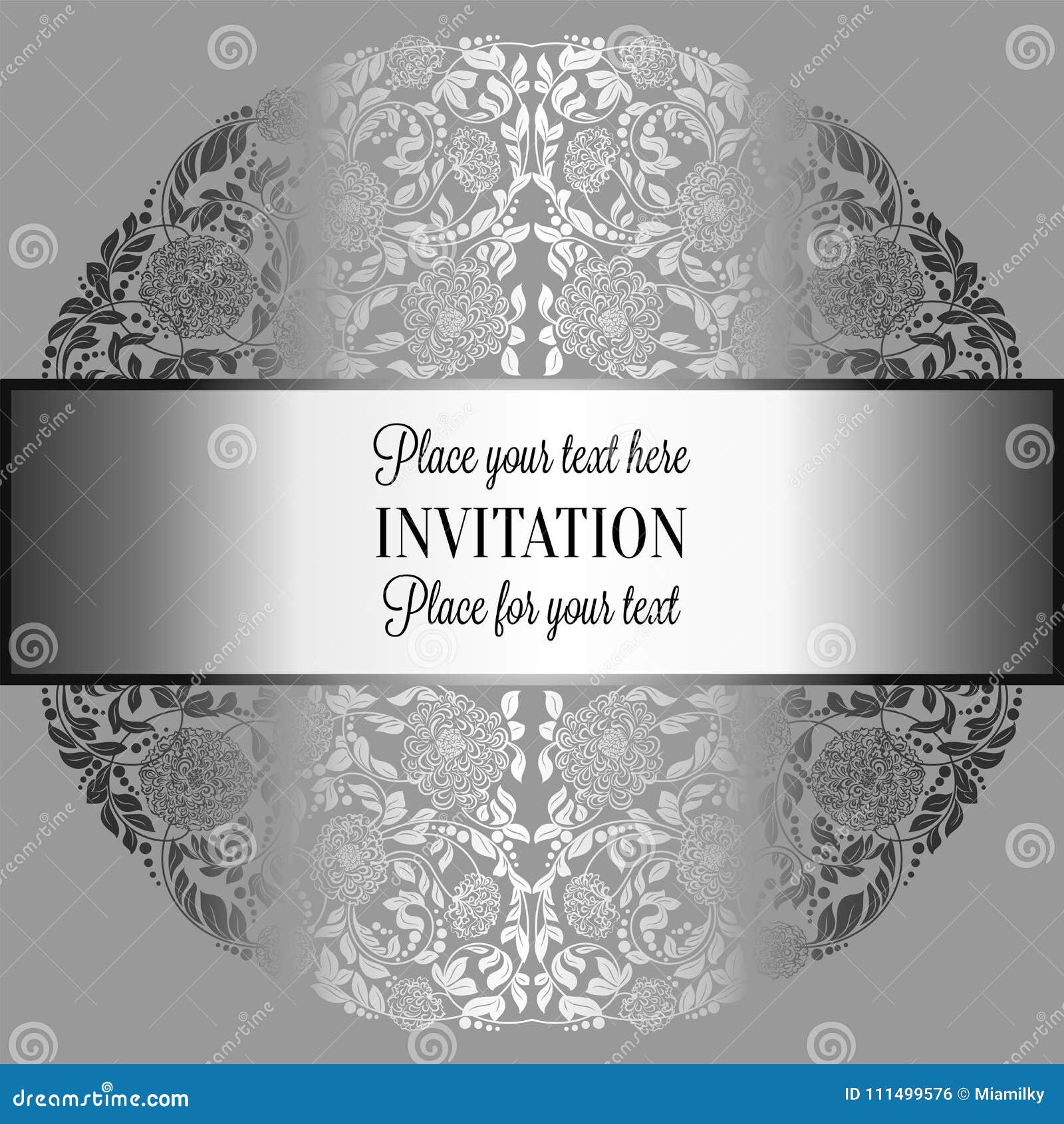 Gratuit Images Fond Baroque Avec De L Argent Antique Et De Luxe Et Le Cadre Gris dernière salutations