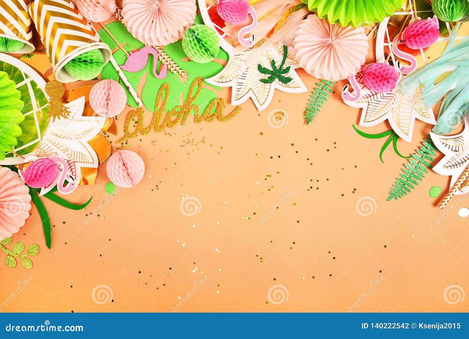 Fond De Fete Theme Tropical Ete Hawai Partie Anniversaire Vue De Ci Avant Configuration Plate Photo Stock Image Du Fond Theme Fond De Fete Theme Tropical Ete Hawai Partie Anniversaire Vue De Ci Avant Configuration Plate Photo Stock Image Du Fond Theme
