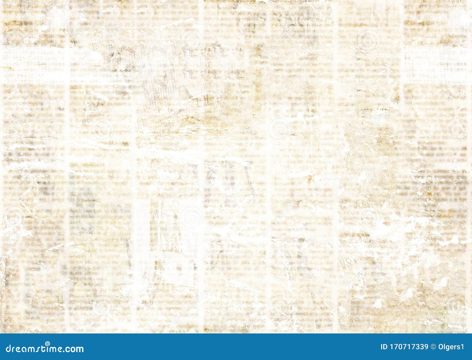 Fond De Texture Grunge De Papier Journal De Vieux Crus Photo stock - Image  du vide, impression: 169918528